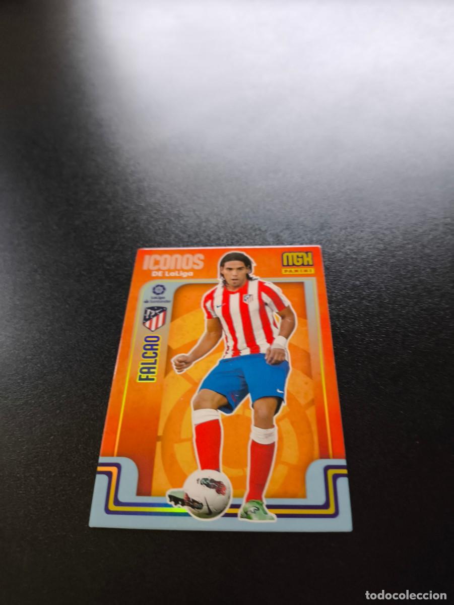 Cromos de f&uacute;tbol: 416 Falcao ATLETICO DE MADRID ICONOS PANINI LIGA MEGACRACKS MGK 2021 2022 21 22 NO ESTE ADRENALYN