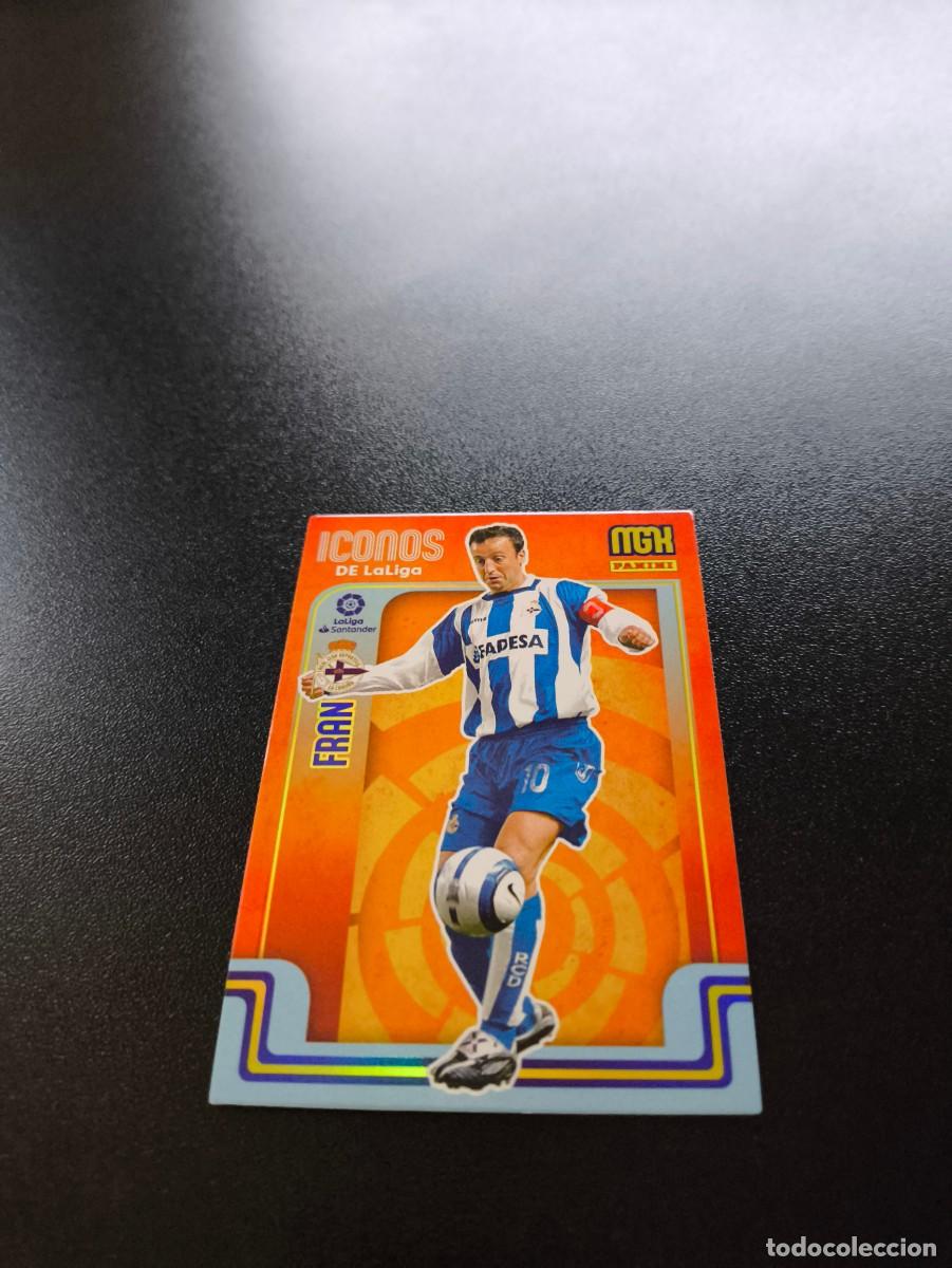 Cromos de f&uacute;tbol: 418 Fran DEPORTIVO DE LA CORU&Ntilde;A ICONOS PANINI LIGA MEGACRACKS MGK 2021 2022 21 22 NO ESTE ADRENALYN