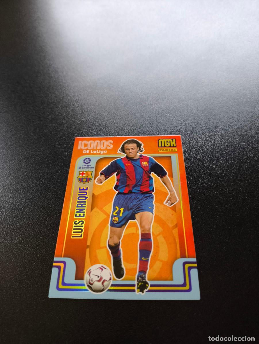 Cromos de f&uacute;tbol: 423 Luis Enrique BARCELONA ICONOS PANINI LIGA MEGACRACKS MGK 2021 2022 21 22 NO ESTE ADRENALYN