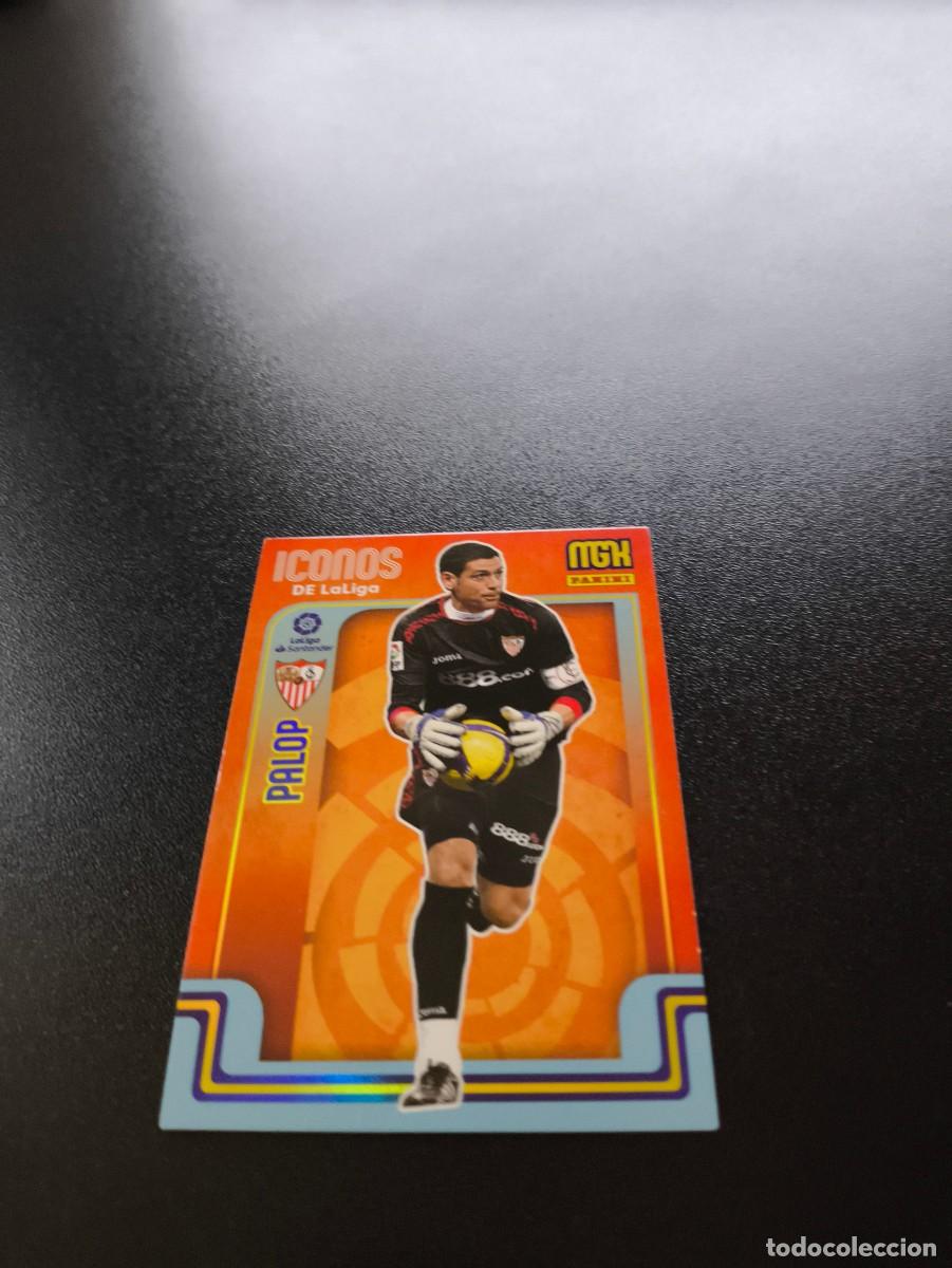 Cromos de f&uacute;tbol: 427 Palop SEVILLA ICONOS PANINI LIGA MEGACRACKS MGK 2021 2022 21 22 NO ESTE ADRENALYN
