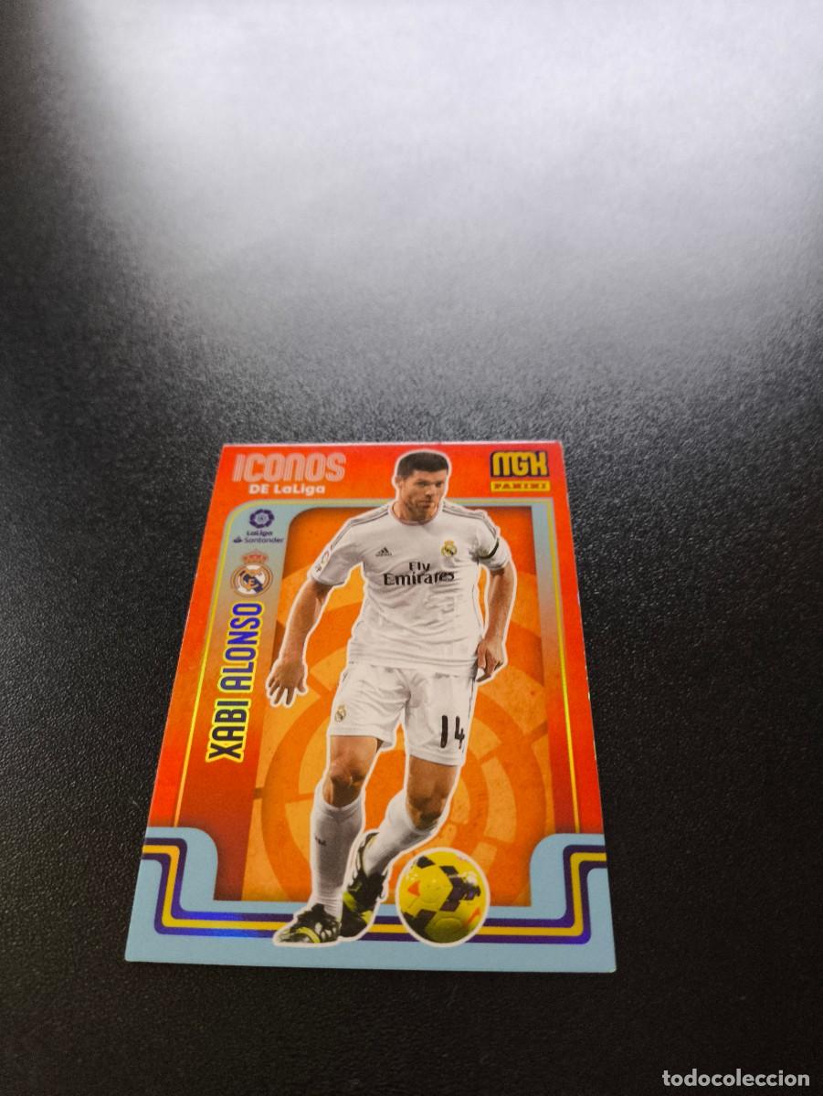 Cromos de f&uacute;tbol: 432 Xabi Alonso REAL MADRID ICONOS PANINI LIGA MEGACRACKS MGK 2021 2022 21 22 NO ESTE ADRENALYN