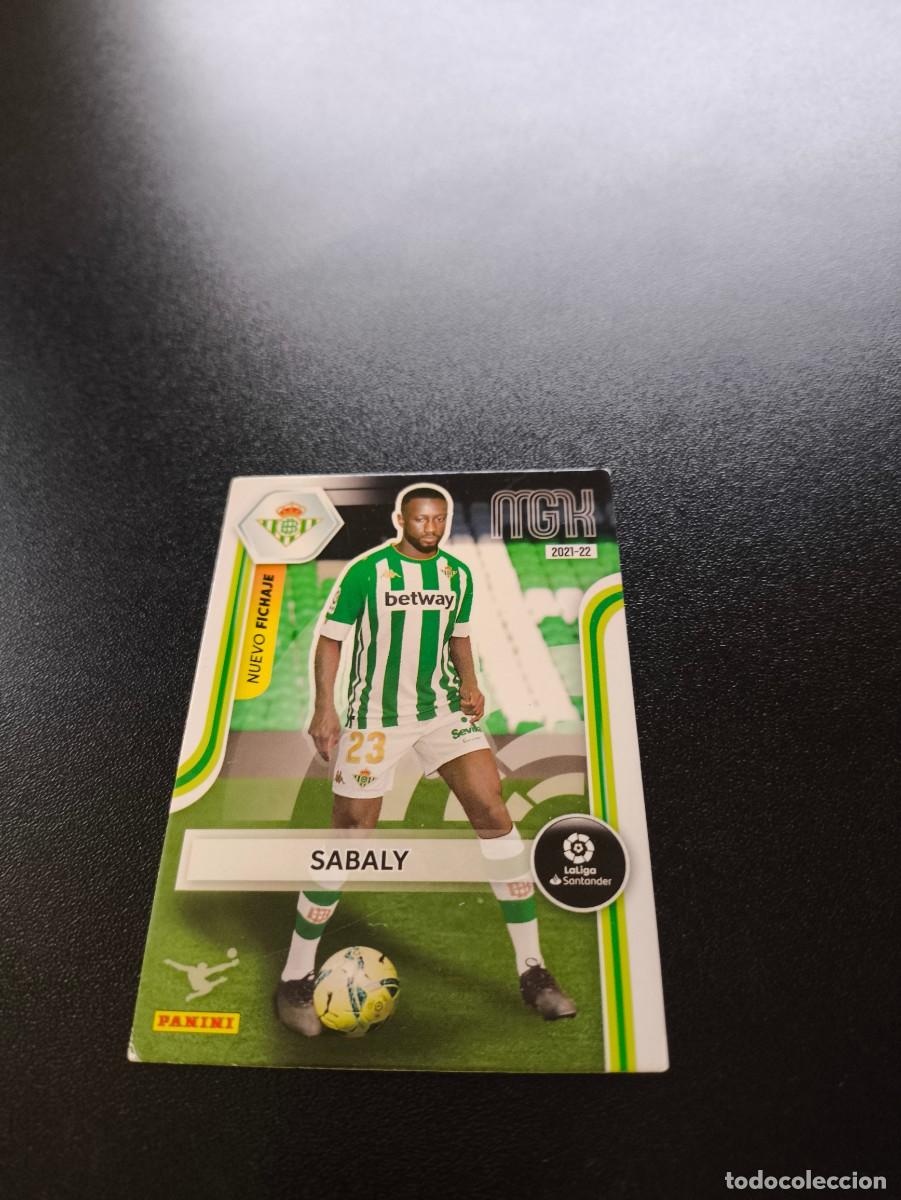 Cromos de f&uacute;tbol: 434 Sabaly BETIS NUEVO FICHAJE PANINI LIGA MEGACRACKS MGK 2021 2022 21 22 NO ESTE ADRENALYN