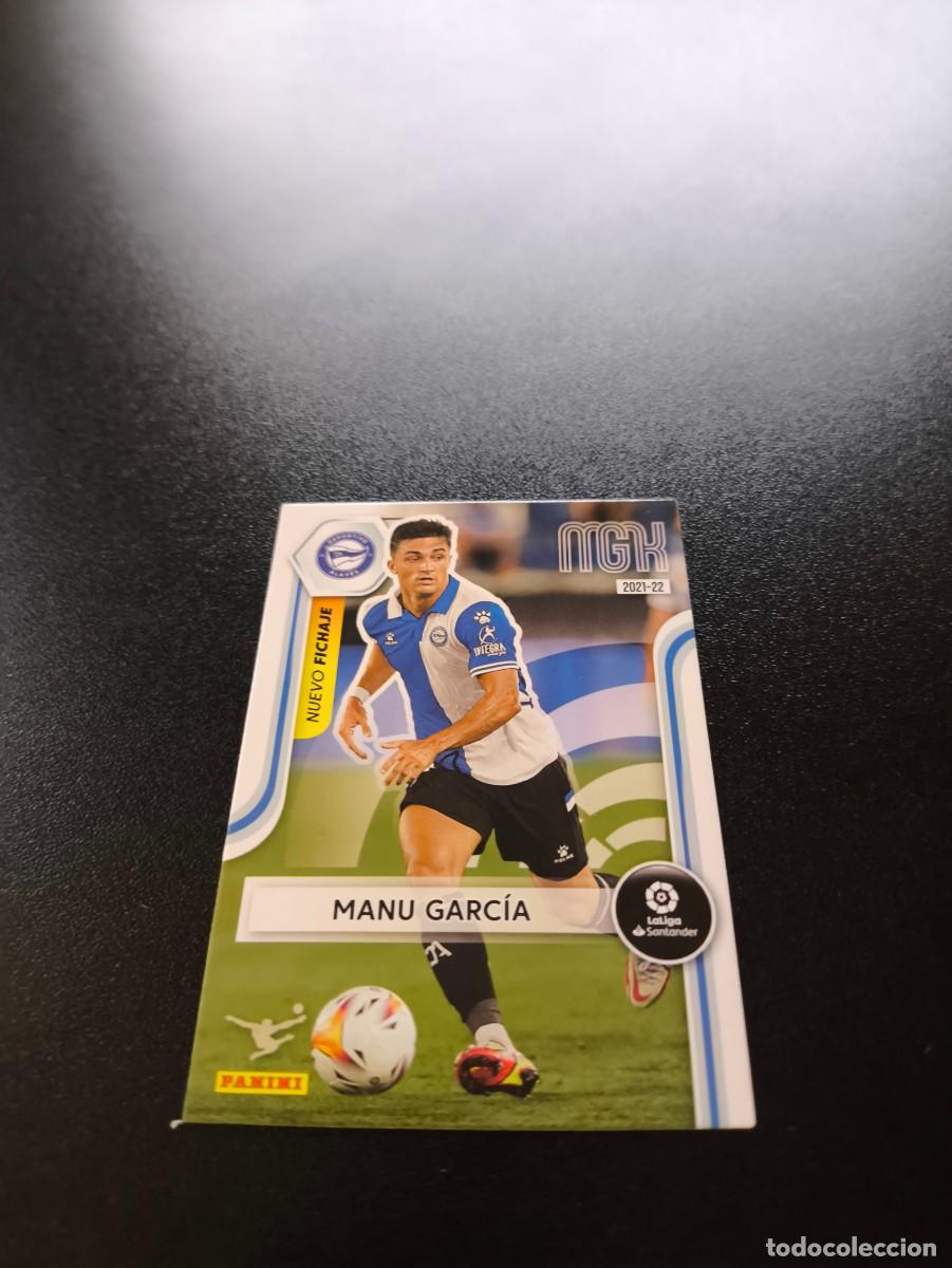 Cromos de Futebol: 438 Manu Garc&iacute;a ALAVES NUEVO FICHAJE PANINI LIGA MEGACRACKS MGK 2021 2022 21 22 NO ESTE