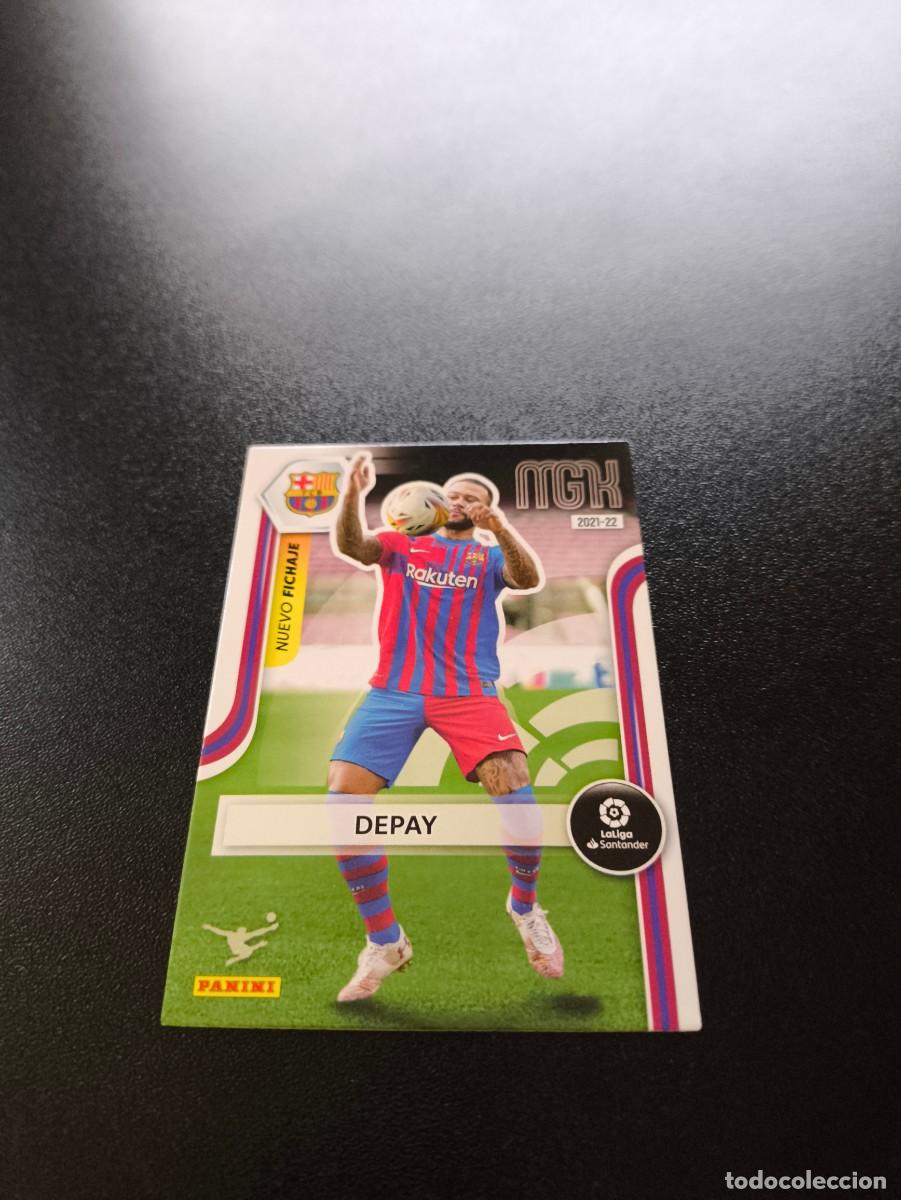 Cromos de Futebol: 442 Depay BARCELONA NUEVO FICHAJE PANINI LIGA MEGACRACKS MGK 2021 2022 21 22 NO ESTE