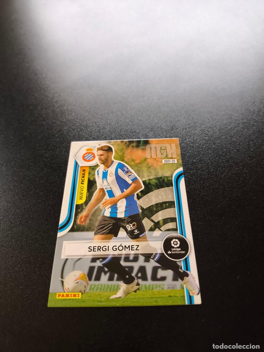 Football Stickers: 445 Sergi G&oacute;mez ESPANYOL NUEVO FICHAJE PANINI LIGA MEGACRACKS MGK 2021 2022 21 22 NO ESTE