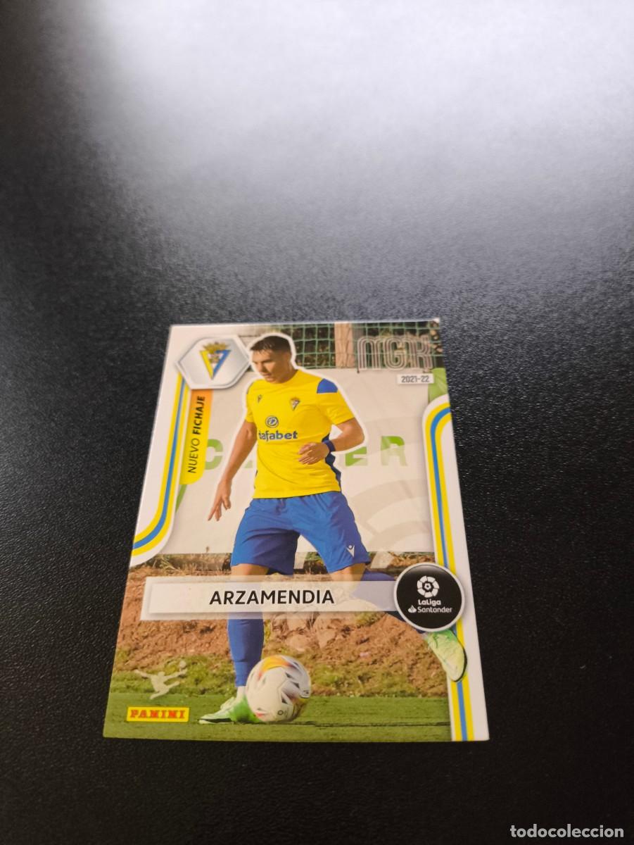 Football Stickers: 446 Arzamendia CADIZ NUEVO FICHAJE PANINI LIGA MEGACRACKS MGK 2021 2022 21 22 NO ESTE