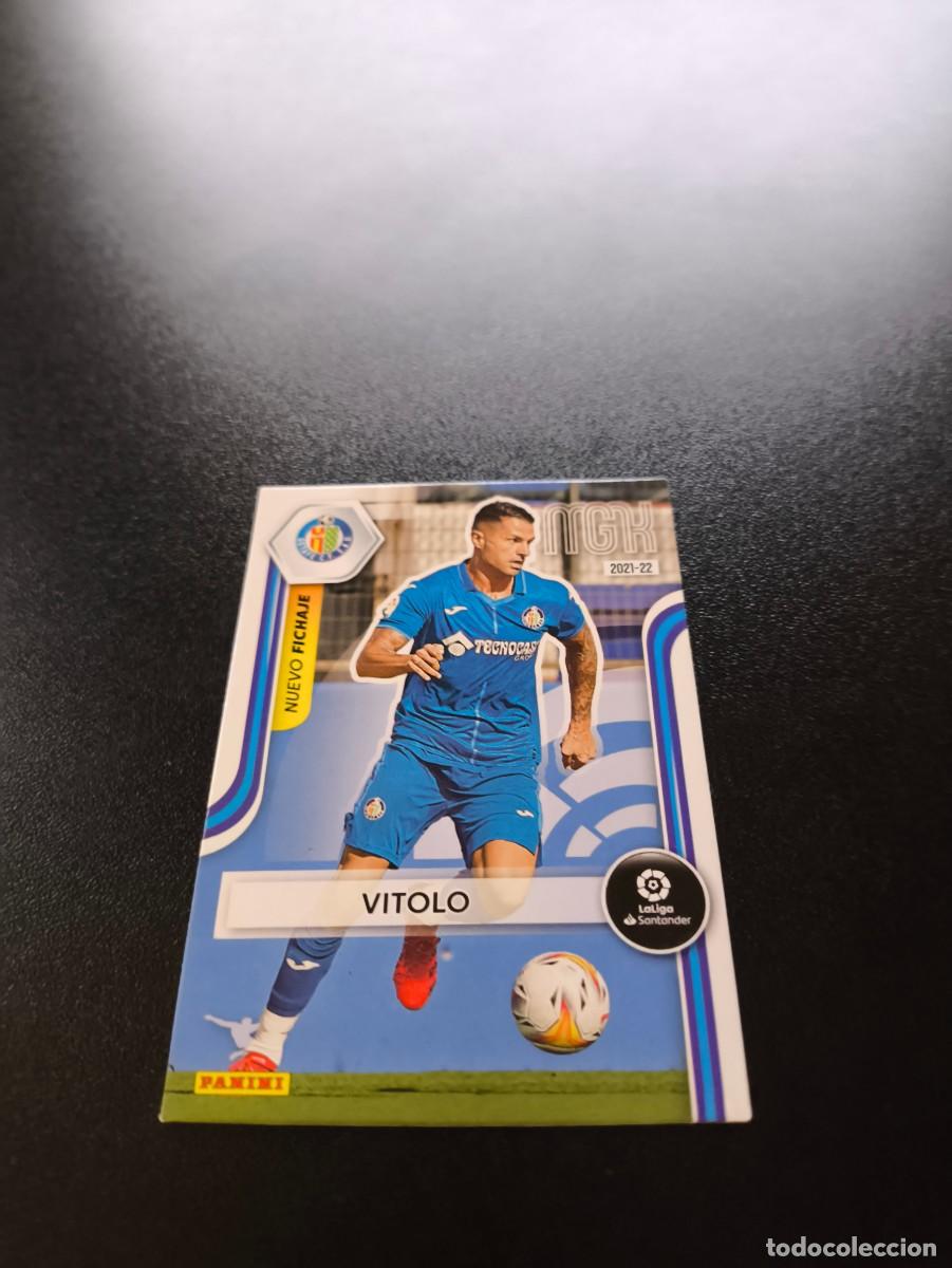 Football Stickers: 447 Vitolo GETAFE NUEVO FICHAJE PANINI LIGA MEGACRACKS MGK 2021 2022 21 22 NO ESTE ADRENALYN