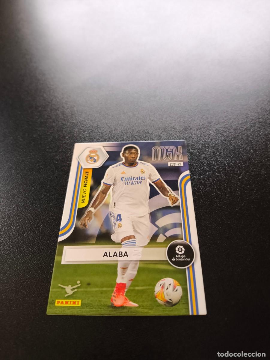 Football Stickers: 450 Alaba REAL MADRID NUEVO FICHAJE PANINI LIGA MEGACRACKS MGK 2021 2022 21 22 NO ESTE ADRENALYN
