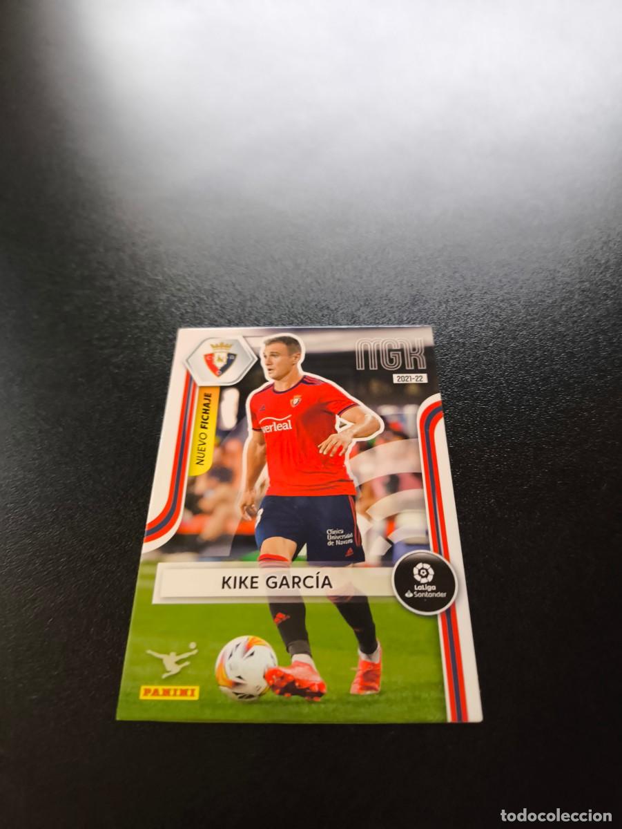 Football Stickers: 452 Kike Garc&iacute;a OSASUNA NUEVO FICHAJE PANINI LIGA MEGACRACKS MGK 2021 2022 21 22 NO ESTE ADRENALYN