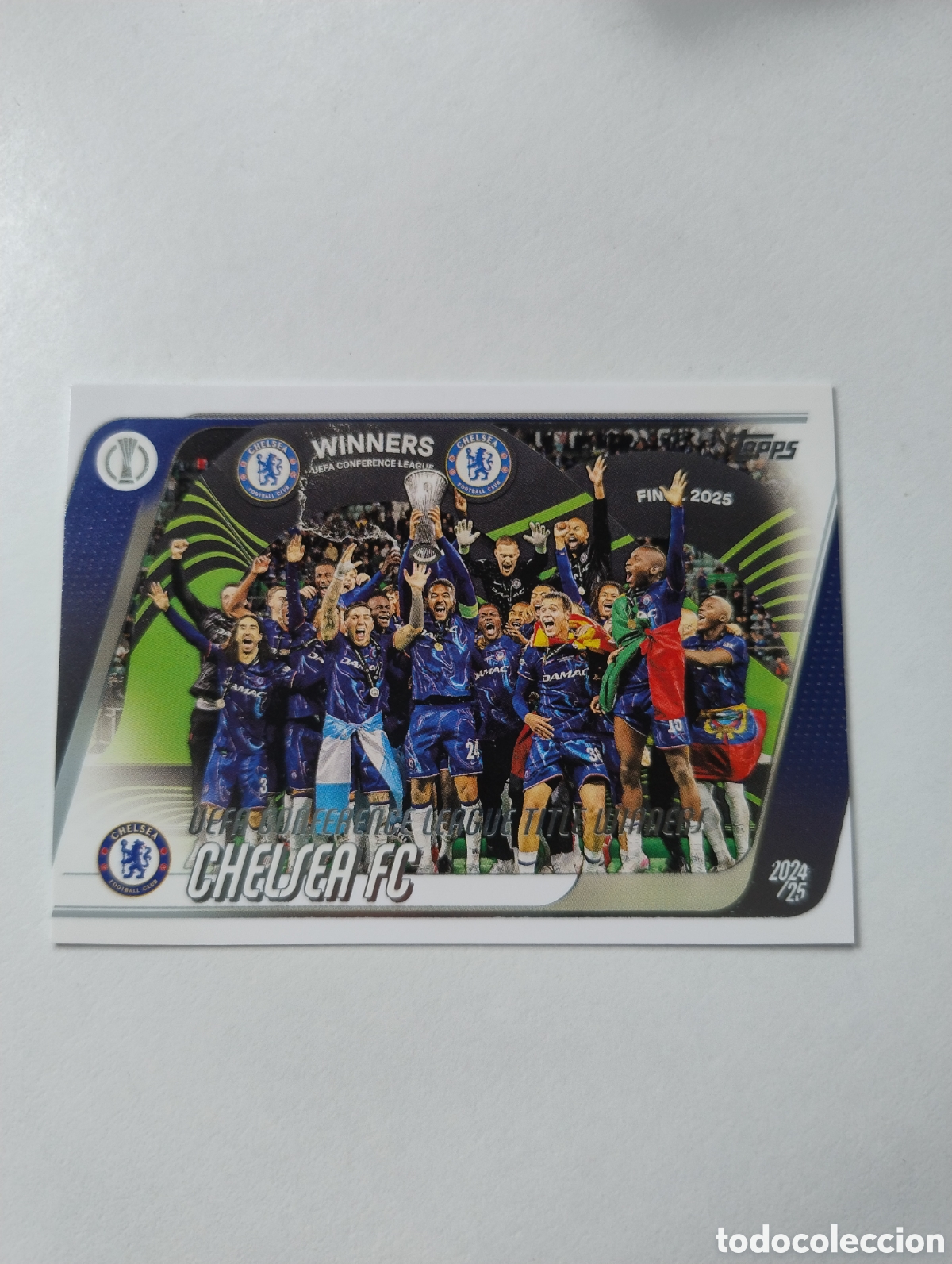 Football Stickers: 179 - Ganador Conference League - Chelsea - Topps UCC Flagship 2025 - 2026