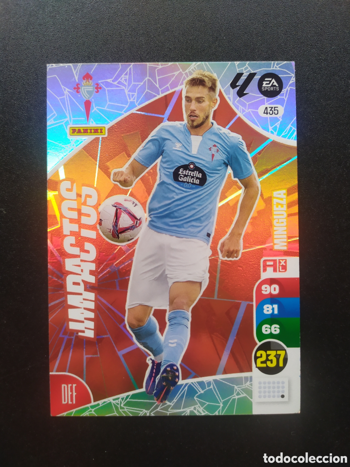 Football Stickers: Adrenalyn 2024 2025 24 25 panini Mingueza impactos n&deg; 435 Celta Vigo
