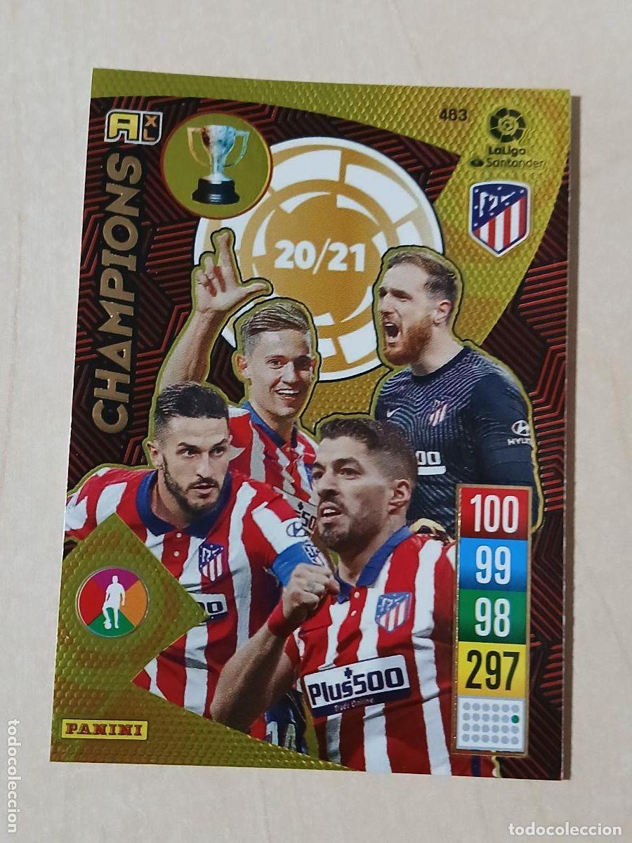 Cromos de f&uacute;tbol: FICHA N&ordm; 463 CHAMPIONS - ADRENALYN 21 22 - PANINI 2021 - 22 - CROMO - BALON DE ORO