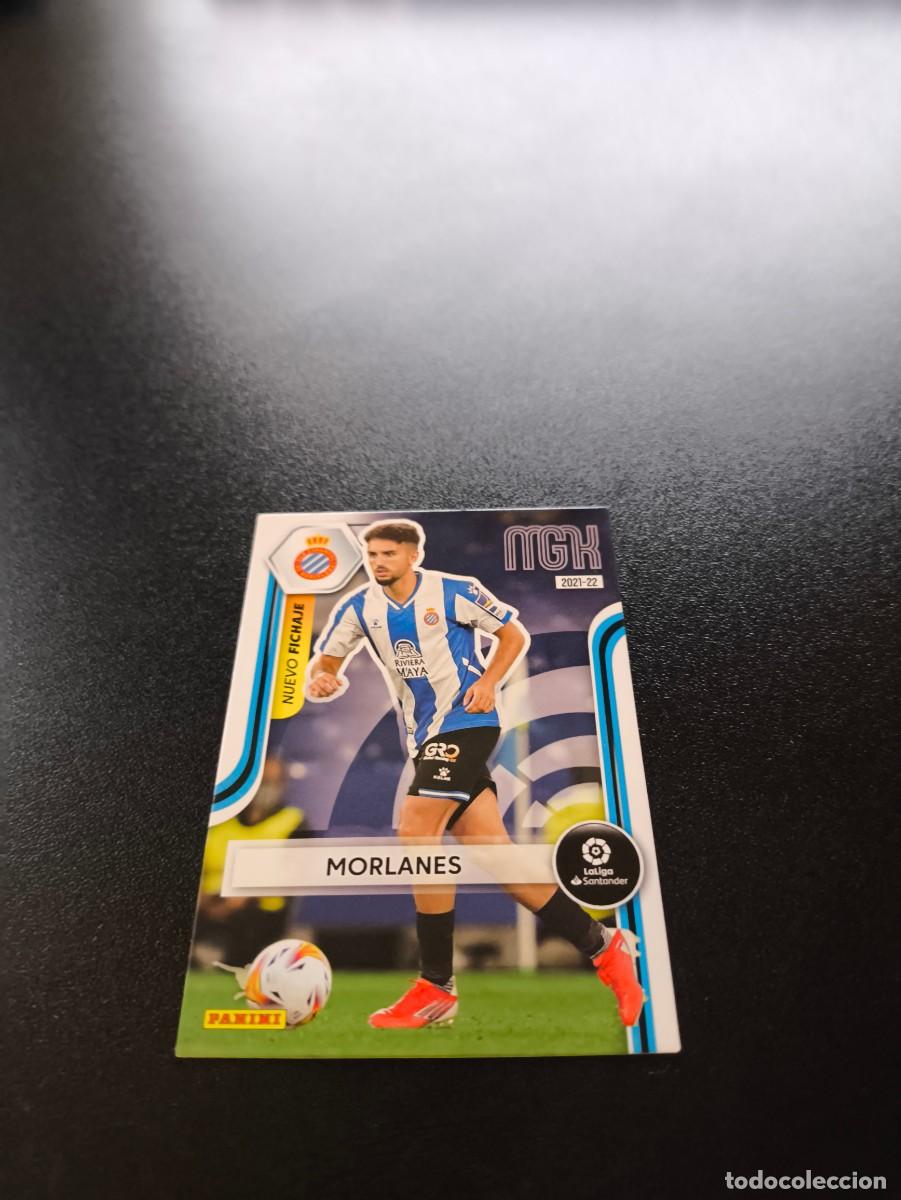 Cromos de f&uacute;tbol: 459 Morlanes ESPANYOL NUEVO FICHAJE PANINI LIGA MEGACRACKS MGK 2021 2022 21 22 NO ESTE