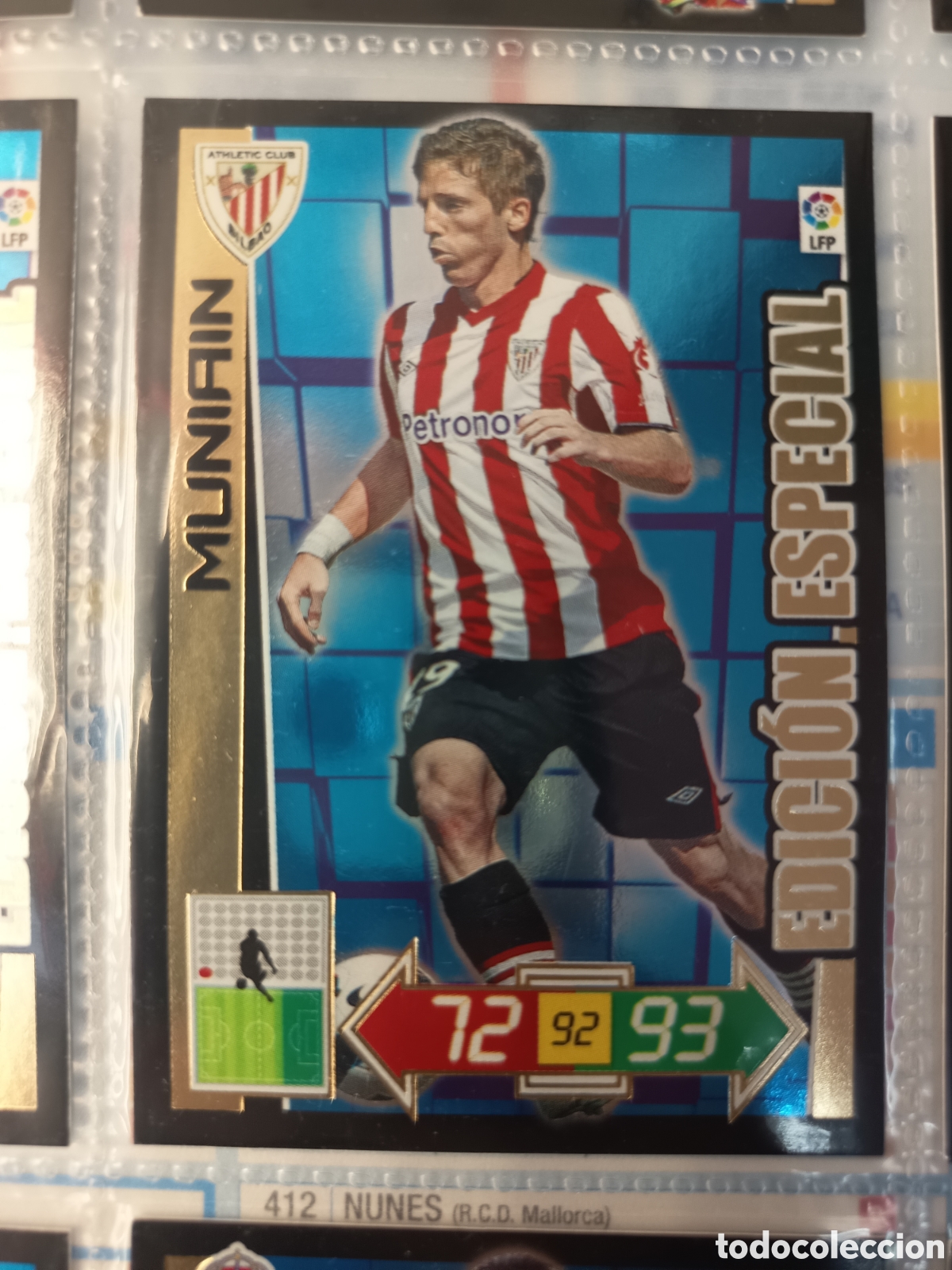 Fu&szlig;ball-Sticker: EDICION ESPECIAL MUNIAIN ADRENALYN XL LIGA 2012 2013 12-13