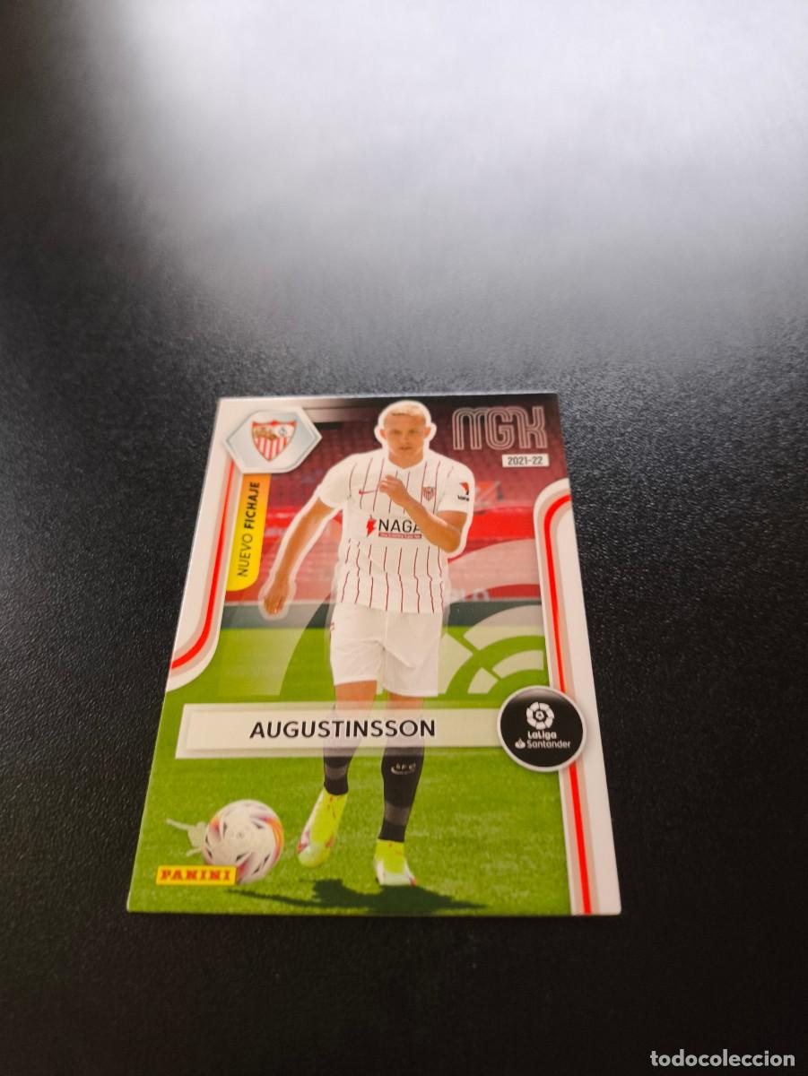 Cromos de f&uacute;tbol: 463 Augustinsson SEVILLA NUEVO FICHAJE PANINI LIGA MEGACRACKS MGK 2021 2022 21 22 NO ESTE