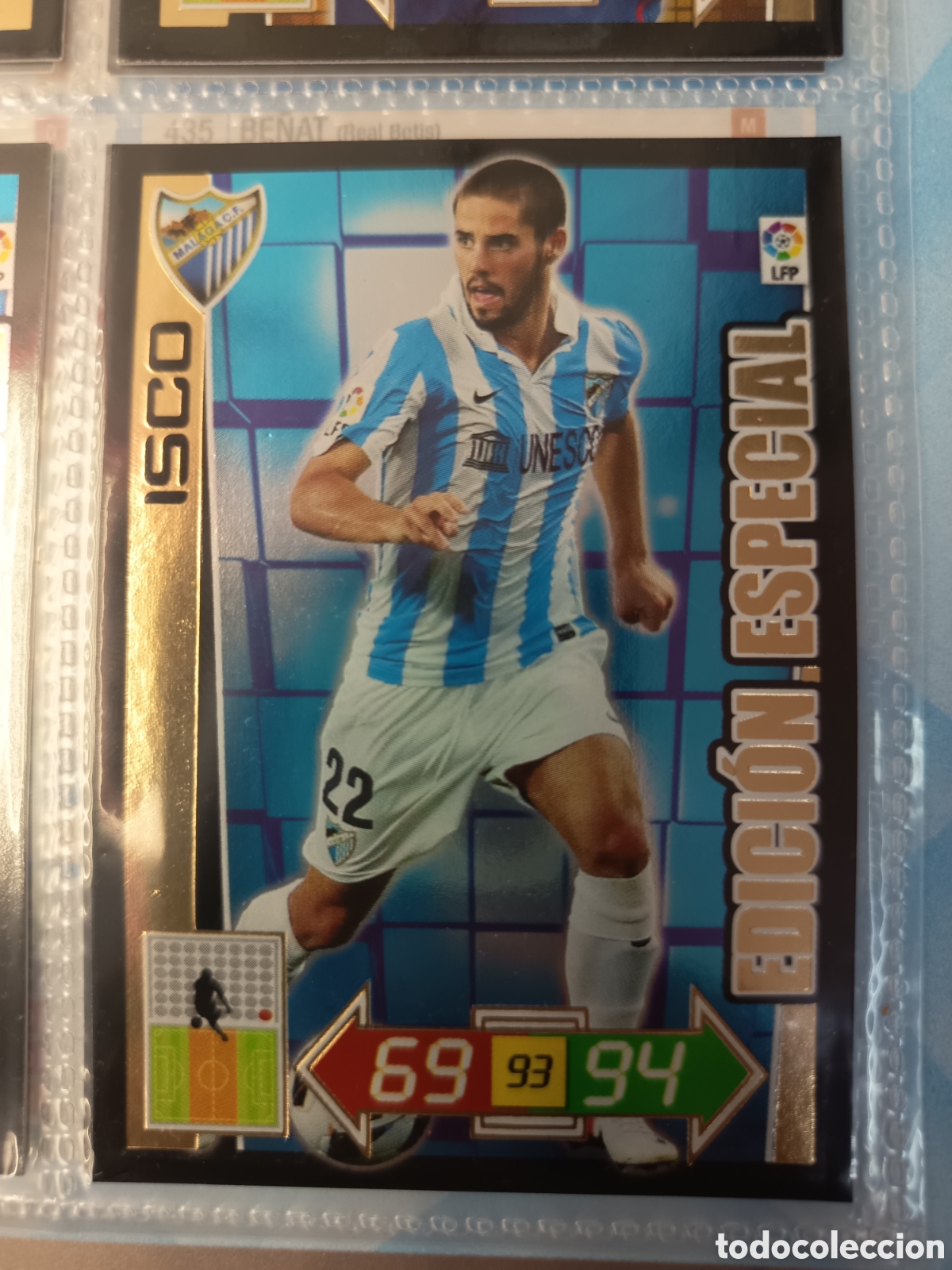Cromos de f&uacute;tbol: EDICION ESPECIAL ISCO ADRENALYN XL LIGA 2012 2013 12-13