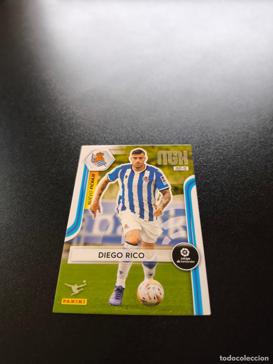 Fu&szlig;ball-Sticker: 465 Diego Rico REAL SOCIEDAD NUEVO FICHAJE PANINI LIGA MEGACRACKS MGK 2021 2022 21 22 NO ESTE