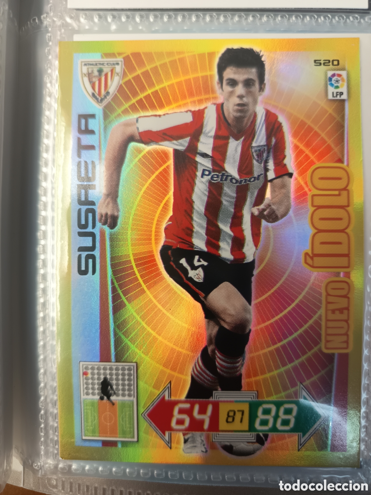 Cromos de f&uacute;tbol: NUEVO IDOLO 520 SUSAETA ADRENALYN XL LIGA 2012 2013 12-13
