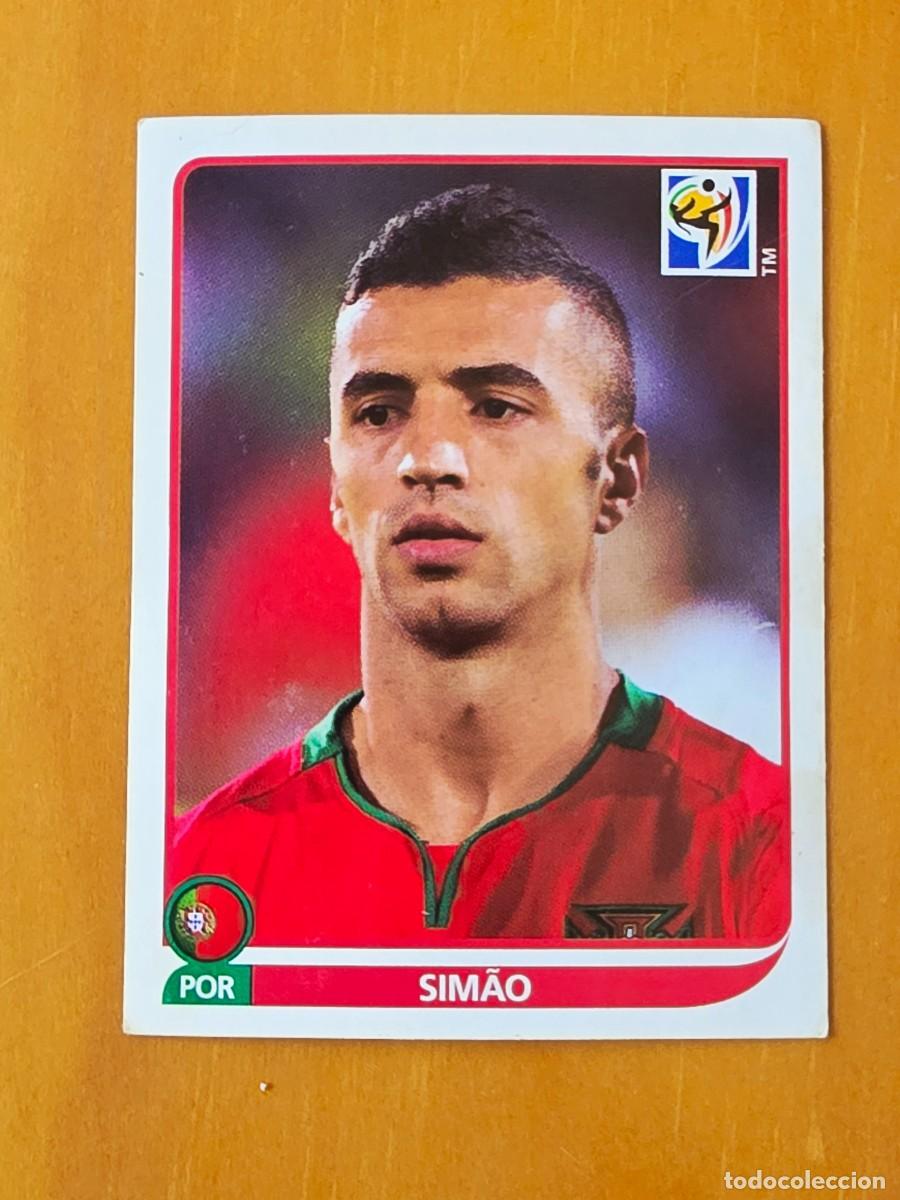 Cromos de f&uacute;tbol: 558 Sim&atilde;o, POR Portugal, Panini FIFA World Cup 2010 sticker Mundial South Africa
