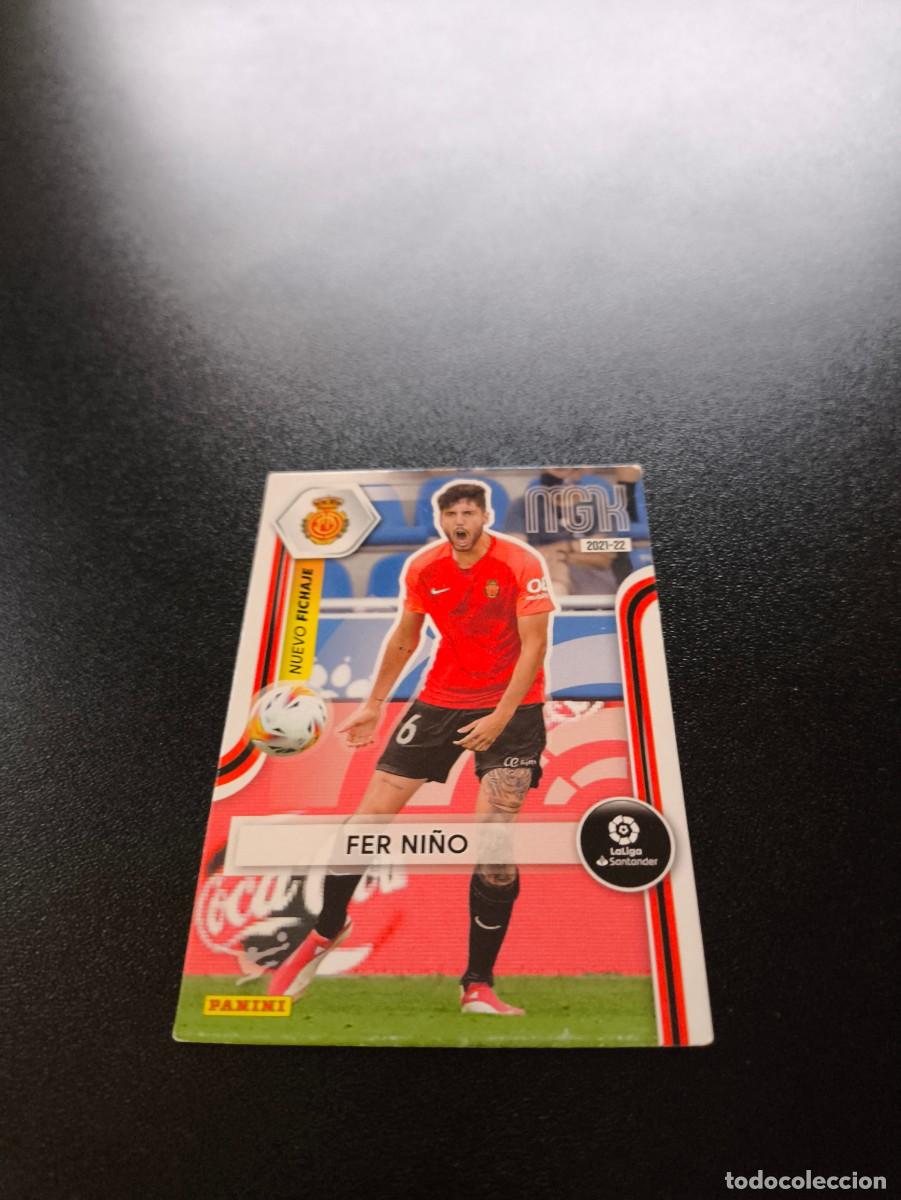 Cromos de f&uacute;tbol: 482 Fer Ni&ntilde;o MALLORCA NUEVO FICHAJE PANINI LIGA MEGACRACKS MGK 2021 2022 21 22 N ESTE