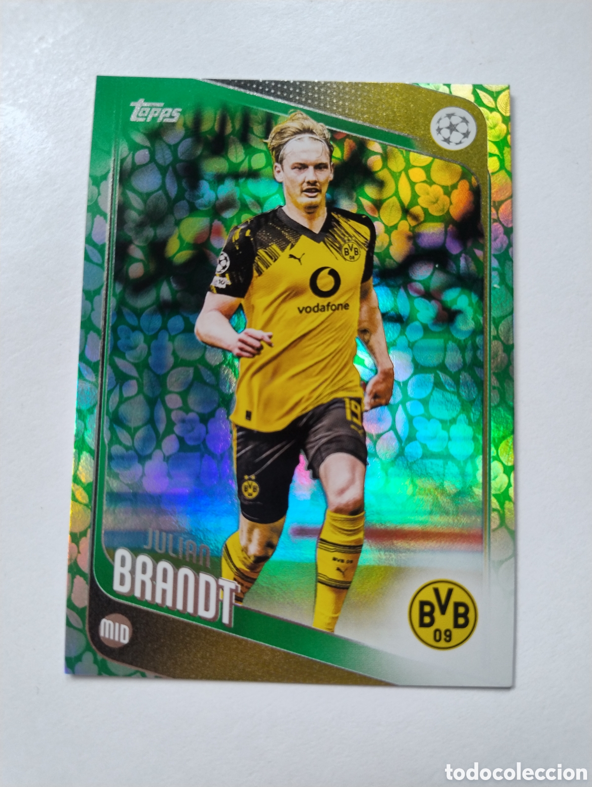 Cromos de f&uacute;tbol: 81 - Brandt - Borussia Dortmund - Topps UCC Flagship 2025 - 2026 Paralela
