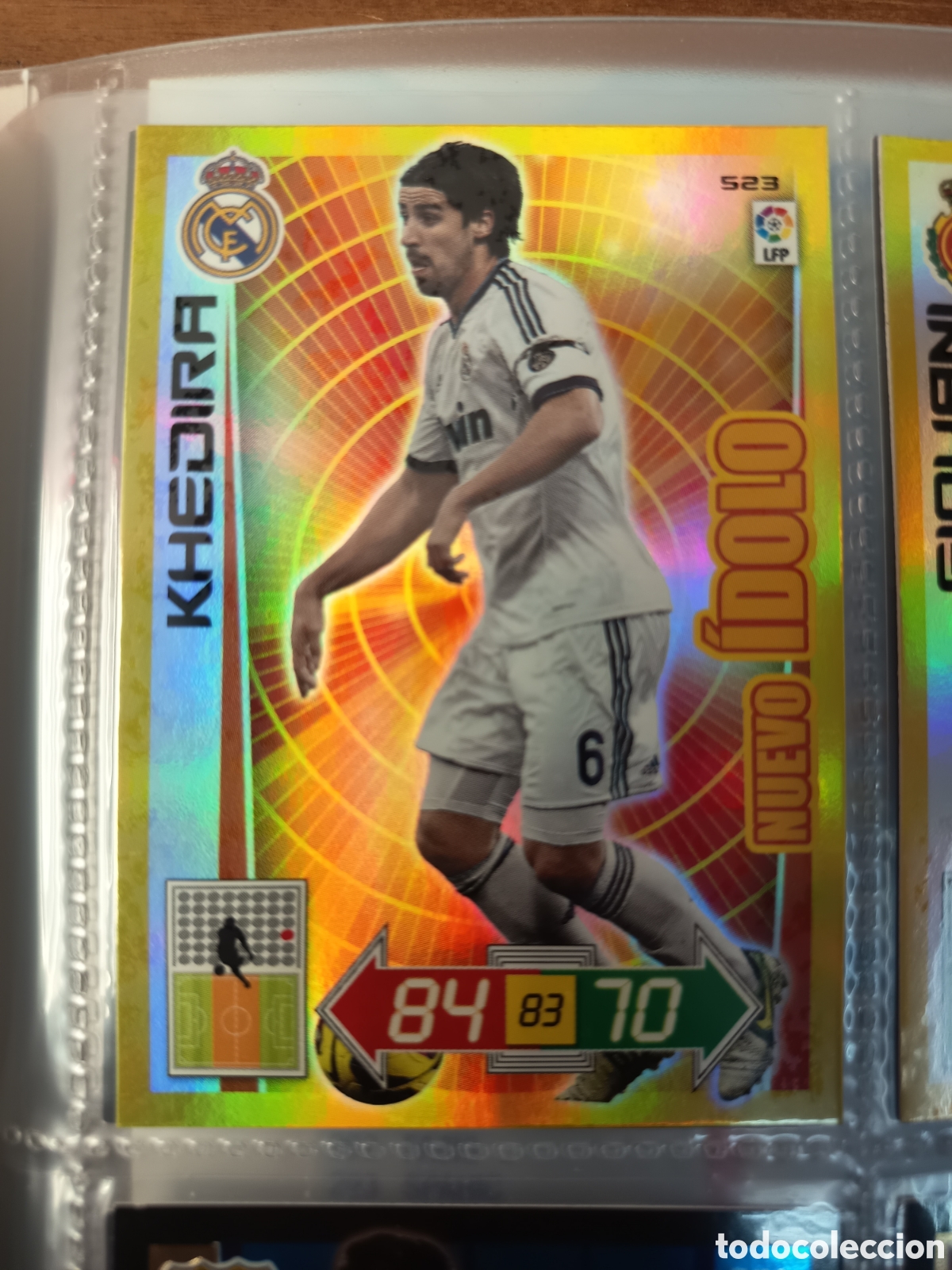 Cromos de f&uacute;tbol: NUEVO IDOLO 523 KHEDIRA ADRENALYN XL LIGA 2012 2013 12-13