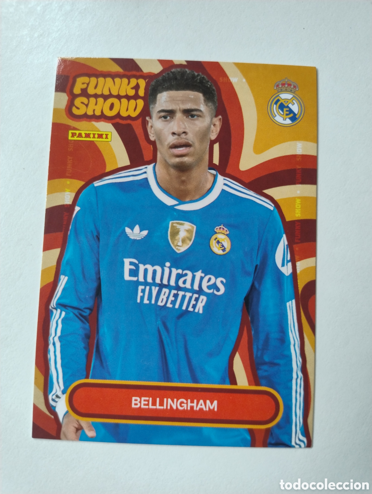 Cromos de f&uacute;tbol: 51 - Bellingham - Real Madrid - Panini Club 2025 - 2026 Funky Show