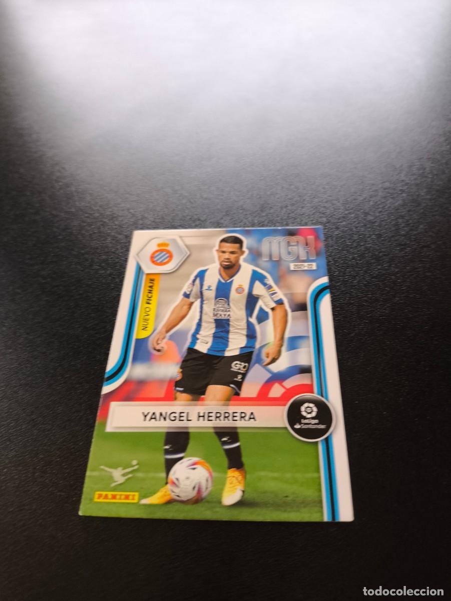 Fu&szlig;ball-Sticker: 489 Yangel Herrera ESPANYOL NUEVO FICHAJE PANINI LIGA MEGACRACKS MGK 2021 2022 21 22 N ESTE