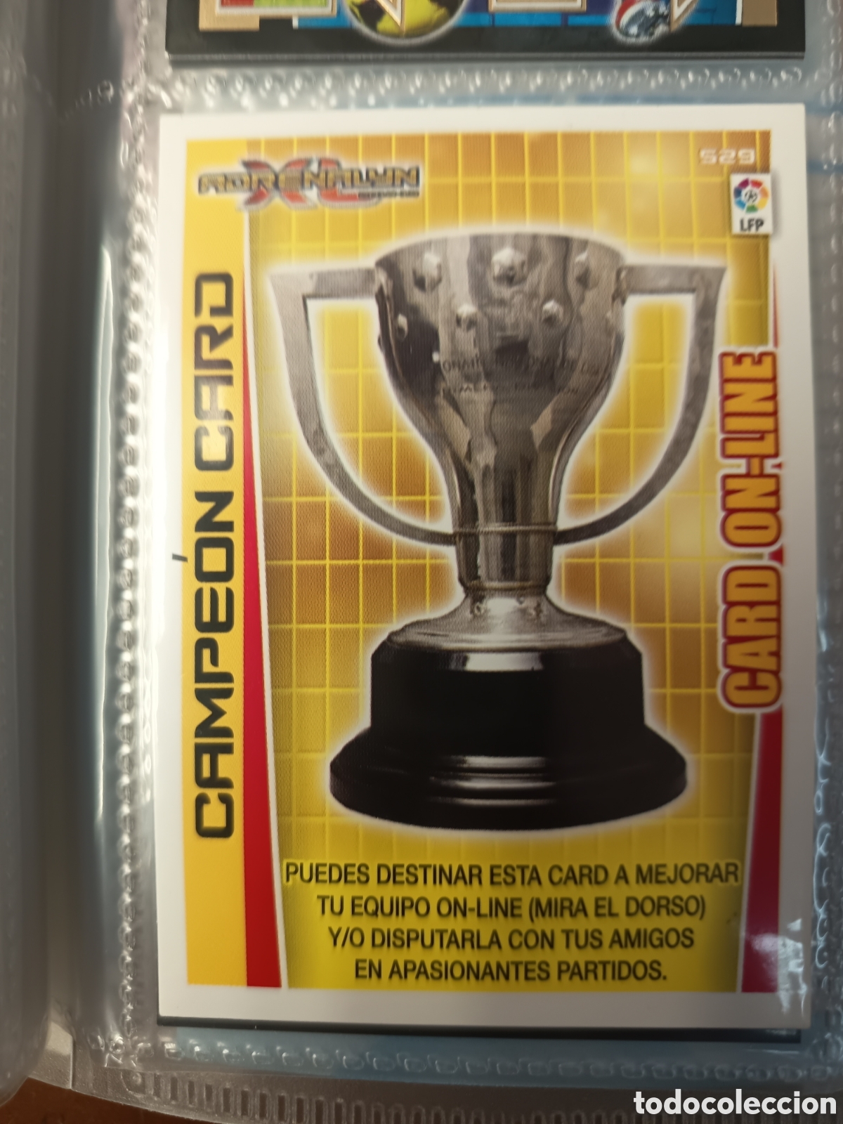Fu&szlig;ball-Sticker: TROFEO CAMPEON CARD 529 ADRENALYN XL LIGA 2012 2013 12-13