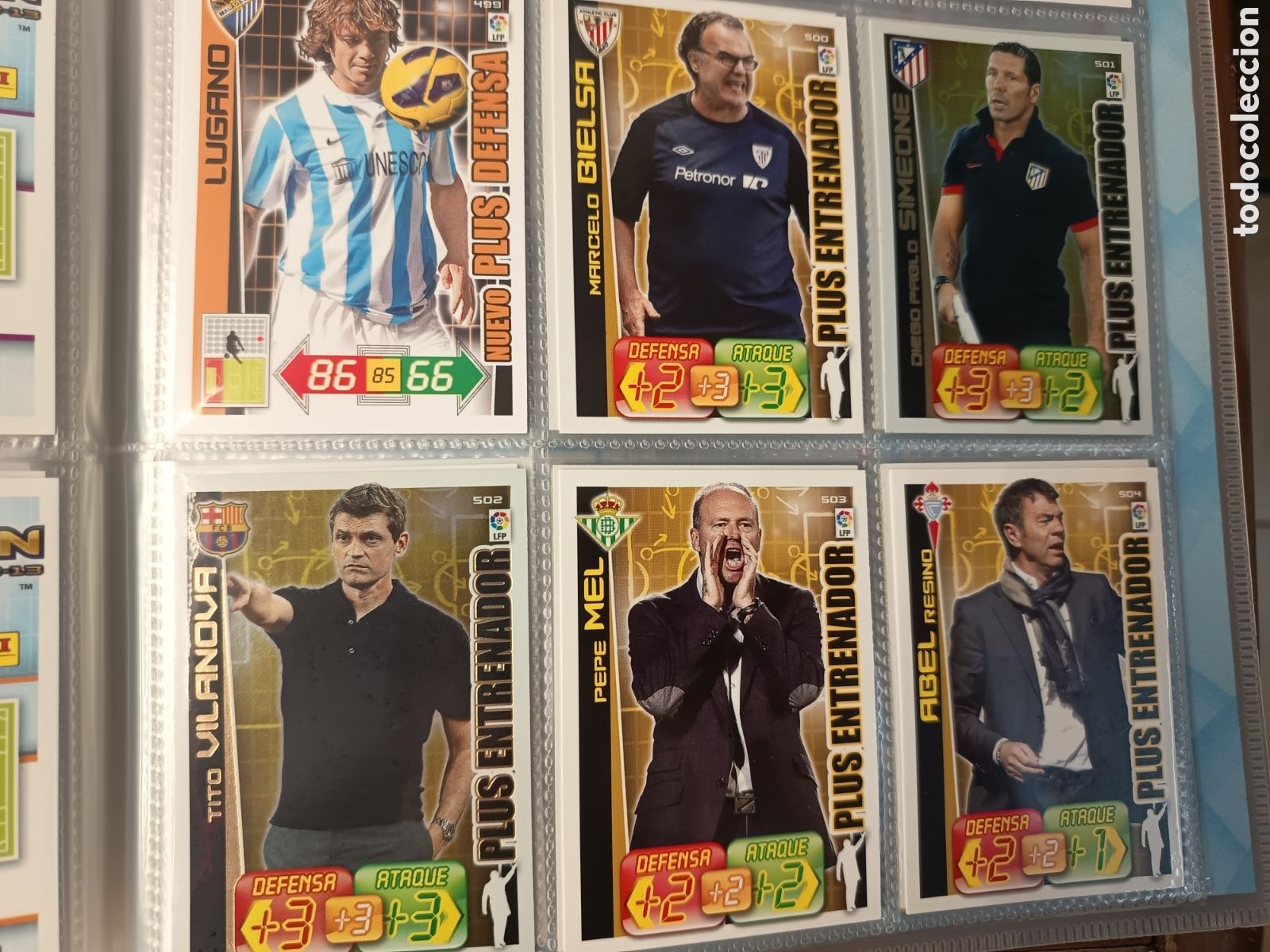 Figurine di Calcio: PLUS ENTRENADOR 502 TITO VILANOVA ADRENALYN XL LIGA 2012 2013 12-13