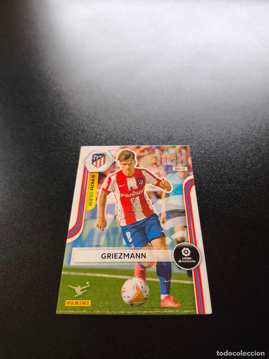 Football Stickers: 495 Antoine Griezmann ATLETICO MADRID NUEVO FICHAJE PANINI LIGA MEGACRACKS MGK 2021 2022 21 22 ESTE