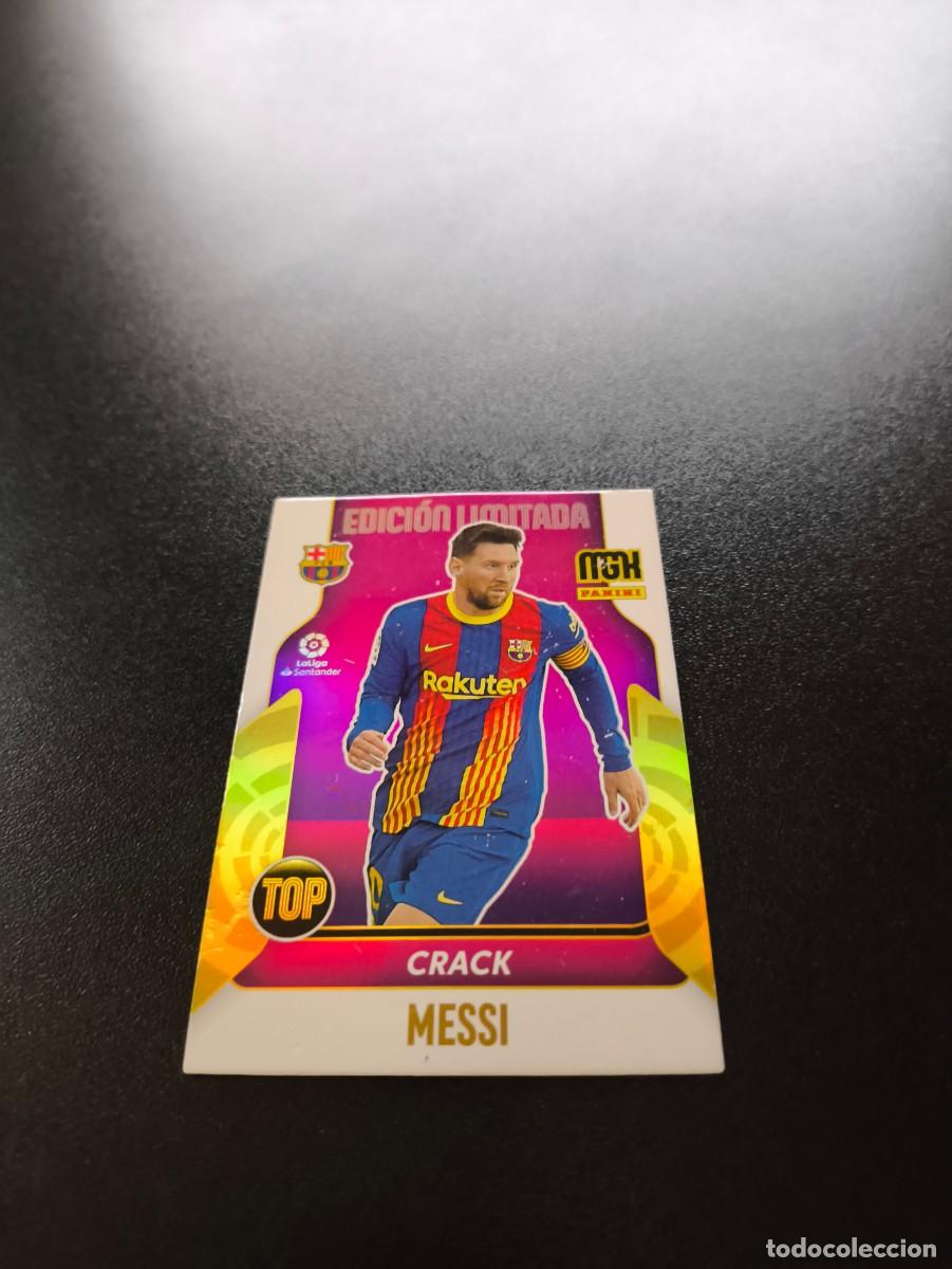 Fu&szlig;ball-Sticker: Lionel Messi BARCELONA EDICION LIMITADA PANINI LIGA MEGACRACKS MGK 2021 2022 21 22 ESTE