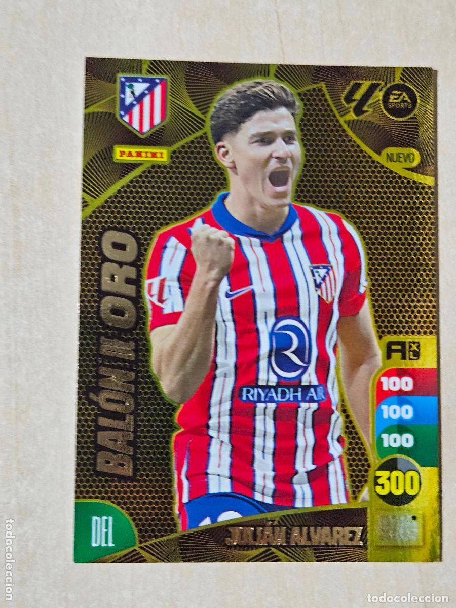 Figurine di Calcio: FICHA JULIAN ALVAREZ - ADRENALYN 24 25 - PANINI 2024 - 25 - CROMO - NUEVO BALON DE ORO