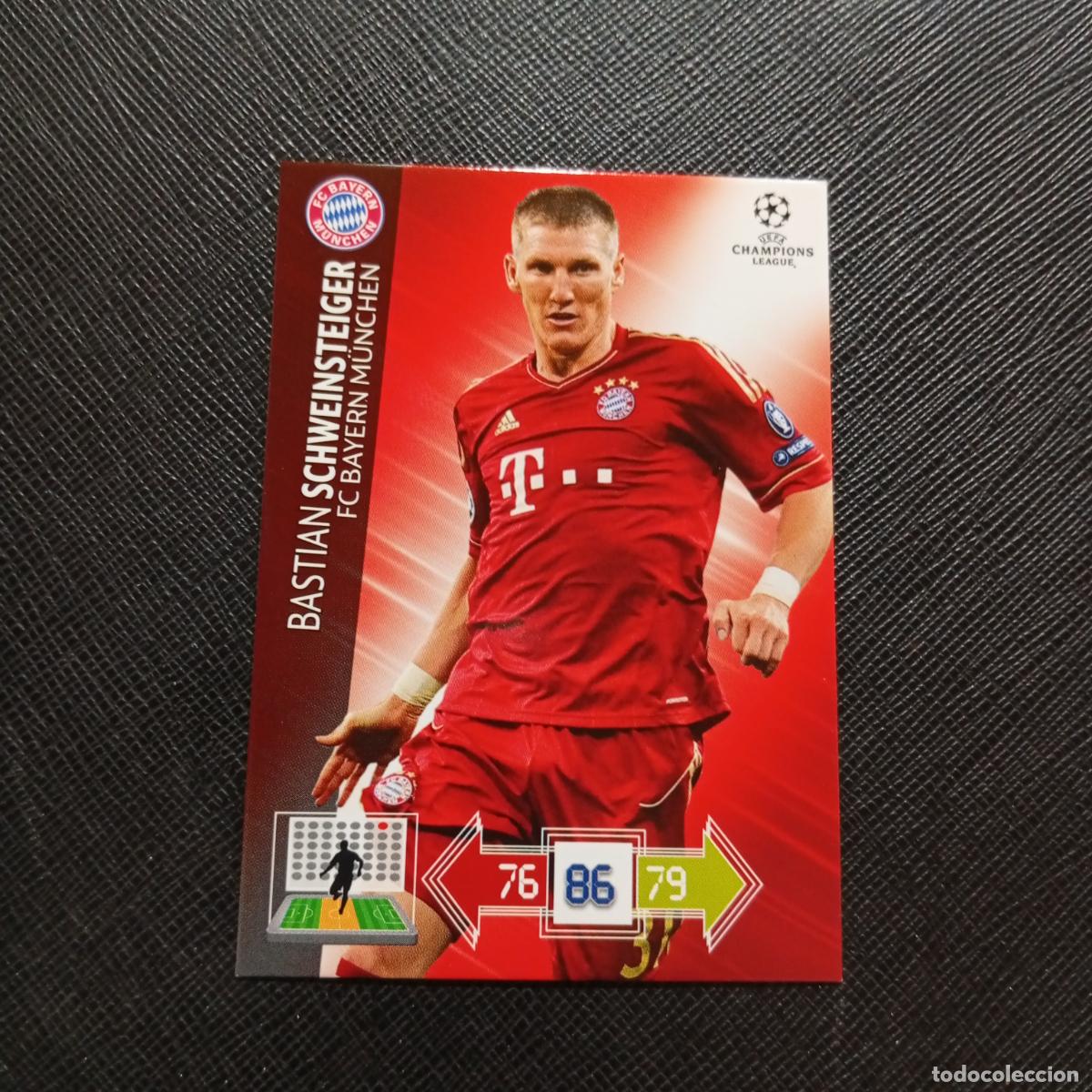 Figurine di Calcio: SCHWEINSTEIGER BAYERN MUNICH ADRENALYN CHAMPIONS LEAGUE 2012 2013 FUTBOL 12 13 - A210 PG343