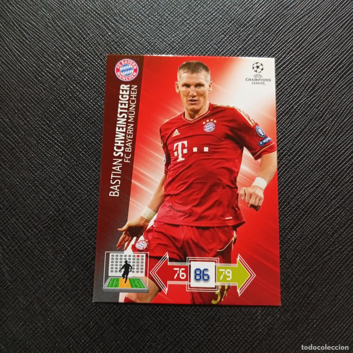 Figurine di Calcio: SCHWEINSTEIGER BAYERN MUNICH ADRENALYN CHAMPIONS LEAGUE 2012 2013 FUTBOL 12 13 - A210 PG361