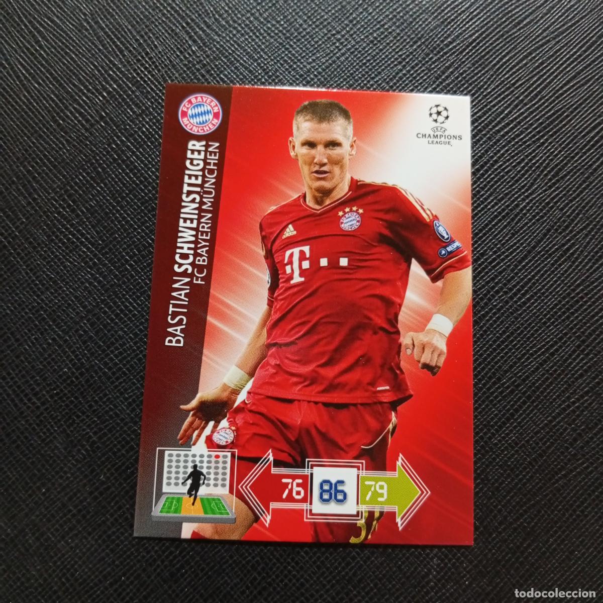 Figurine di Calcio: SCHWEINSTEIGER BAYERN MUNICH ADRENALYN CHAMPIONS LEAGUE 2012 2013 FUTBOL 12 13 - A210 PG370