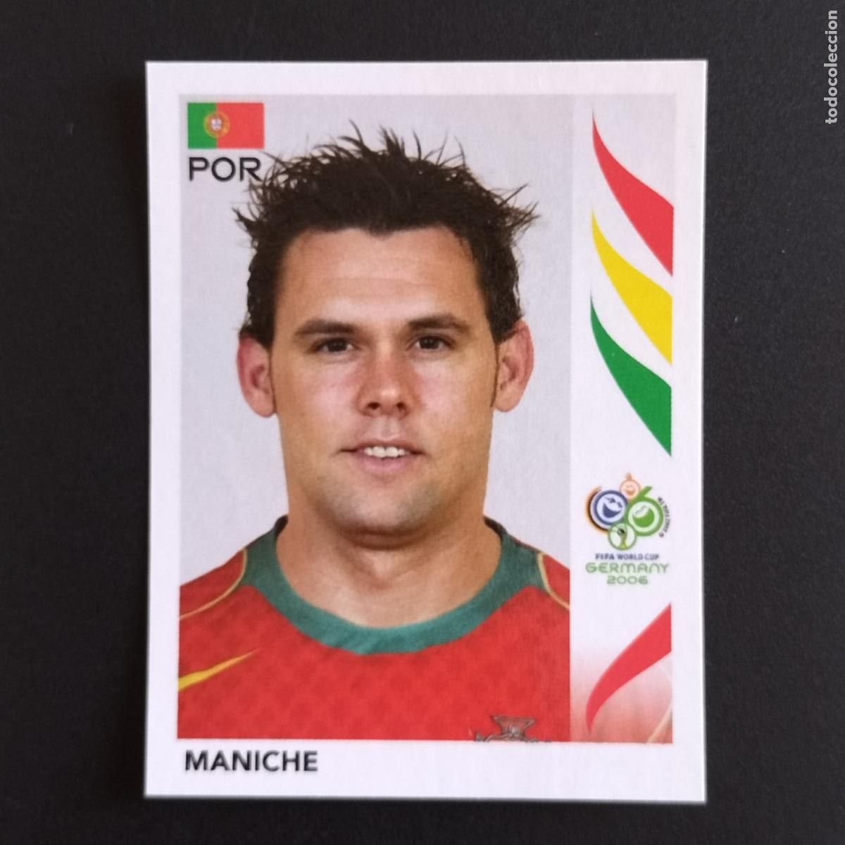 Figurine di Calcio: 294 MANICHE PORTUGAL CROMOS FIFA WORLD CUP GERMANY 2006 MUNDIAL ALEMANIA PANINI