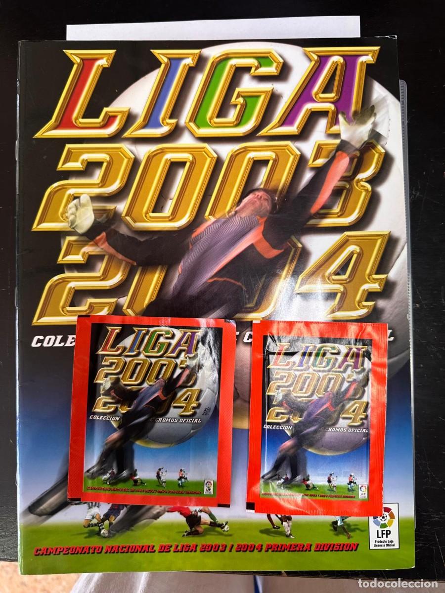 Cromos de f&uacute;tbol: Coleccion Completa Liga Este 2003 04+Album Plancha+Sobre Ancho y Estrecho+Nutellas+Stacks