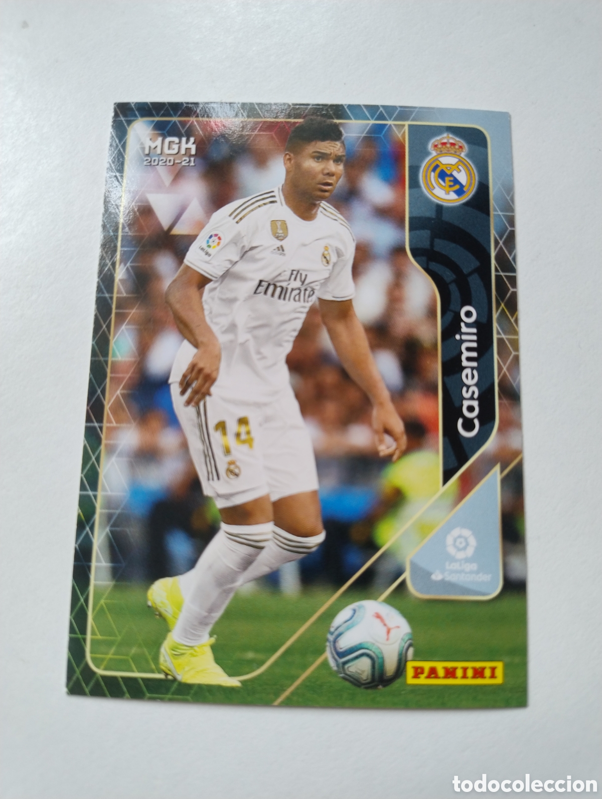 Cromos de f&uacute;tbol: 226 - Casemiro - Real Madrid - Megacracks 2020 - 2021