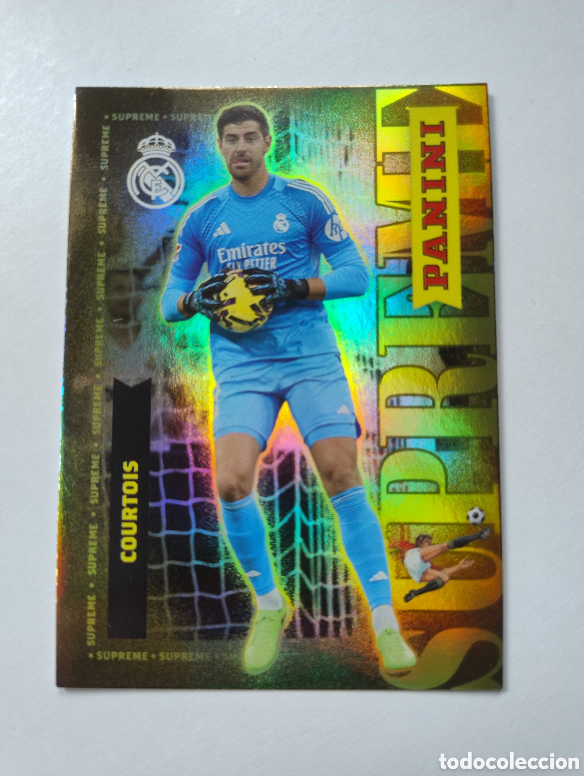 Cromos de f&uacute;tbol: S1 - Courtois - Real Madrid - Panini Club Supreme