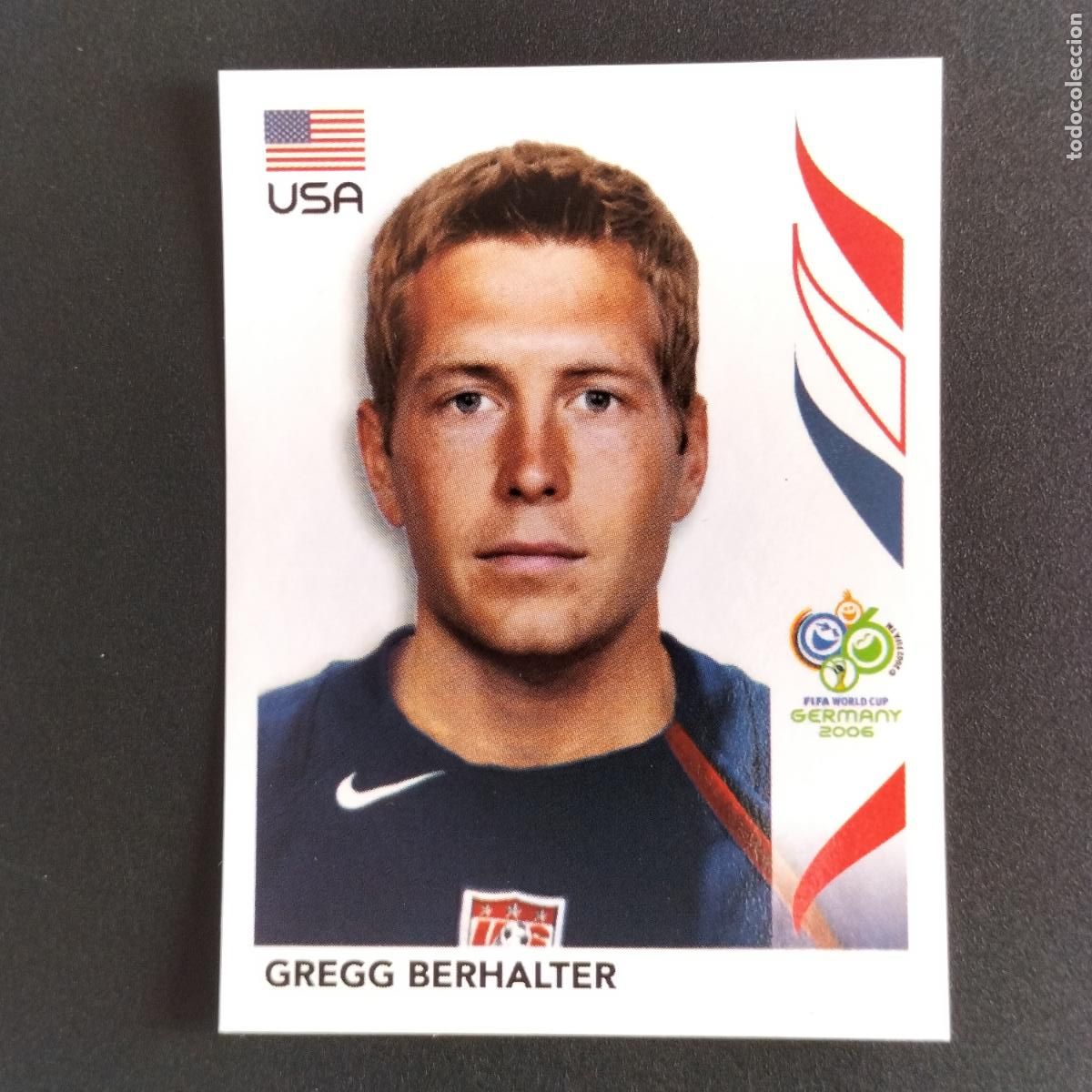 Cromos de f&uacute;tbol: 343 GREGG BERHALTER USA U.S.A. CROMOS FIFA WORLD CUP GERMANY 2006 MUNDIAL ALEMANIA PANINI