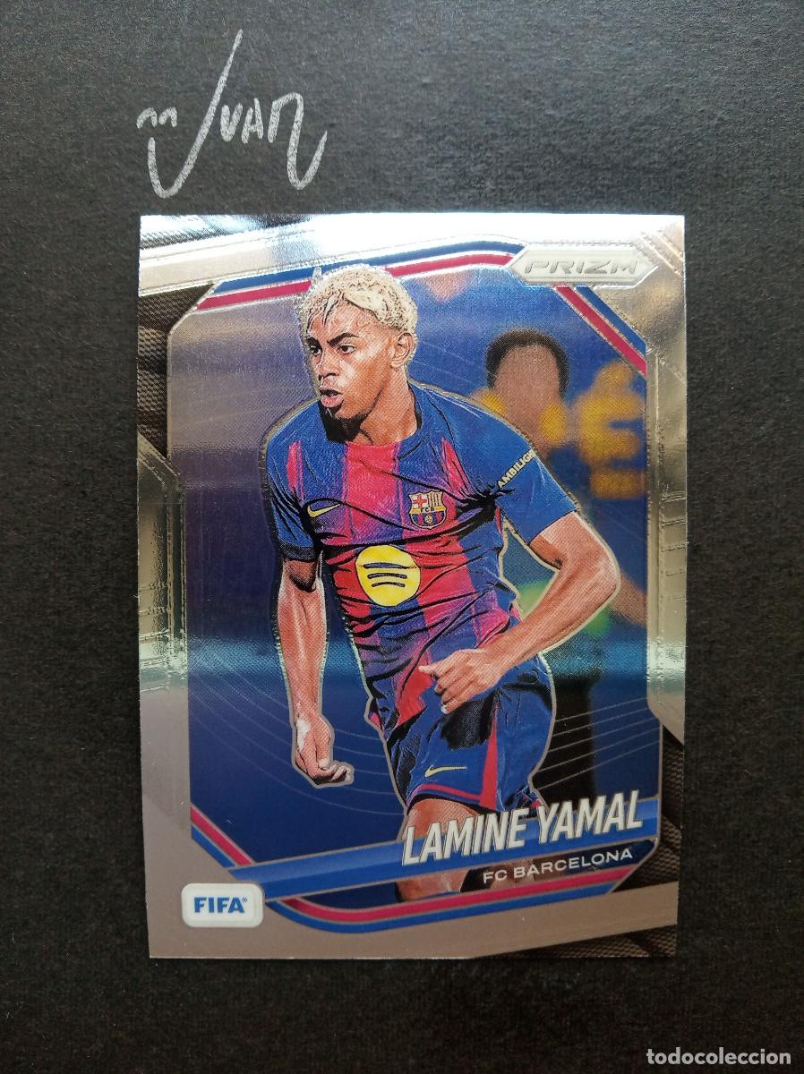 Cromos de f&uacute;tbol: N&ordm; 245 LAMINE YAMAL FC BARCELONA ESPA&Ntilde;A ⚽ PANINI &reg; PRIZM FIFA CLUB MUNDIAL 2025 2026 25 26 NUEVO