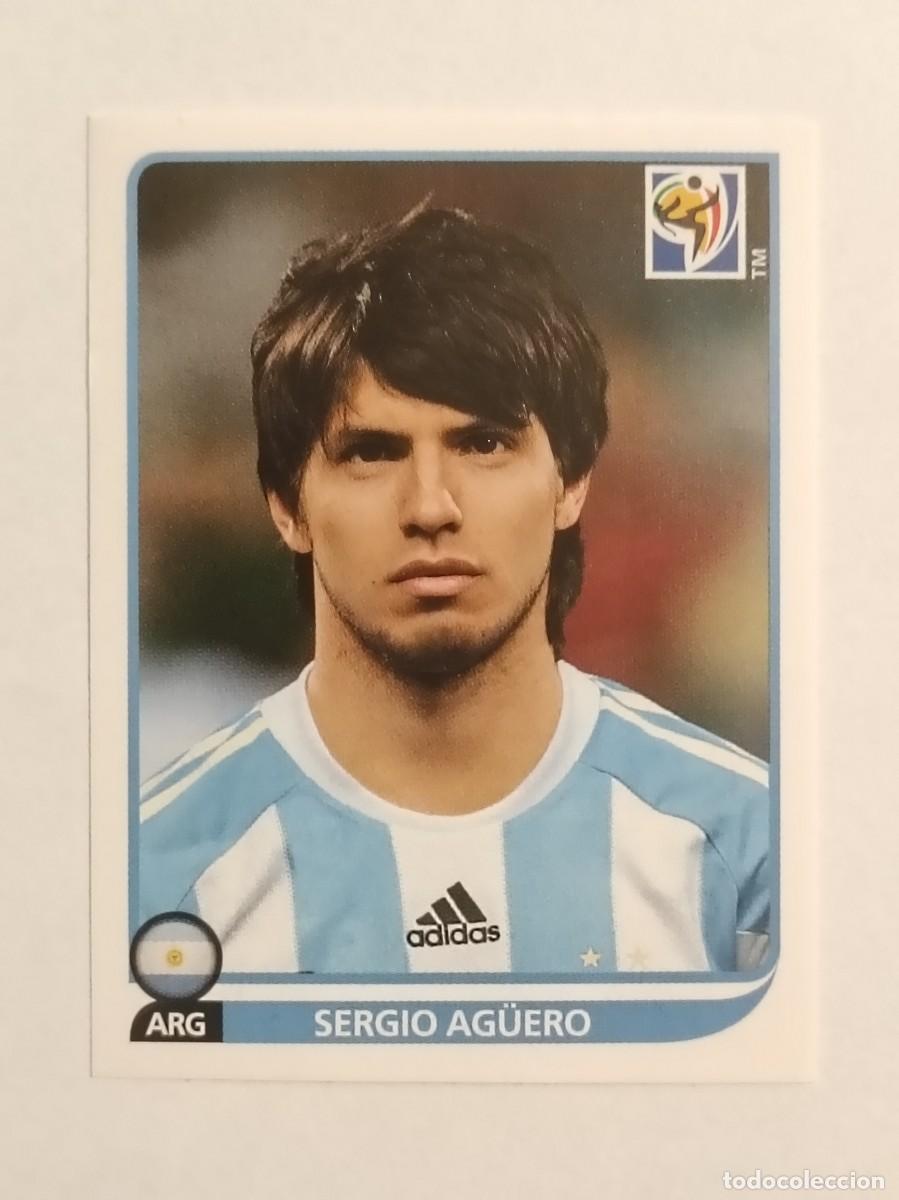 Cromos de f&uacute;tbol: #121 SERGIO AG&Uuml;ERO (ARGENTINA) MUNDIAL SUDAFRICA 2010 PANINI
