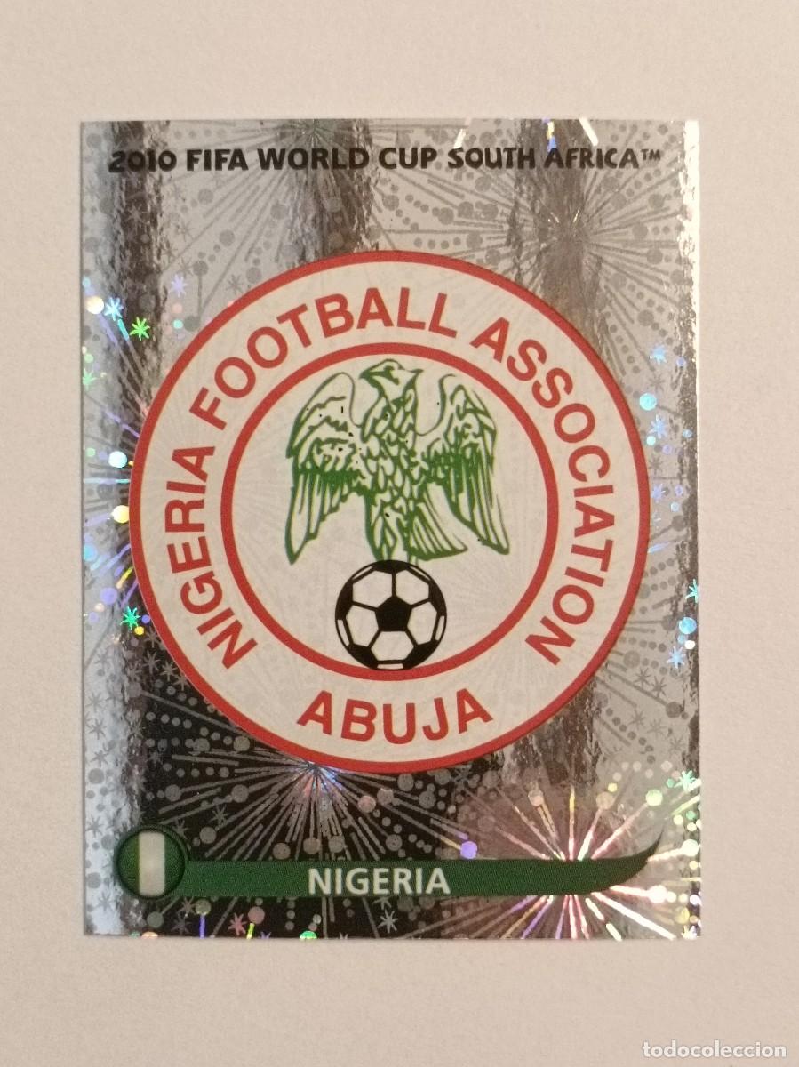 Cromos de f&uacute;tbol: #126 ESCUDO (NIGERIA) MUNDIAL SUDAFRICA 2010 PANINI