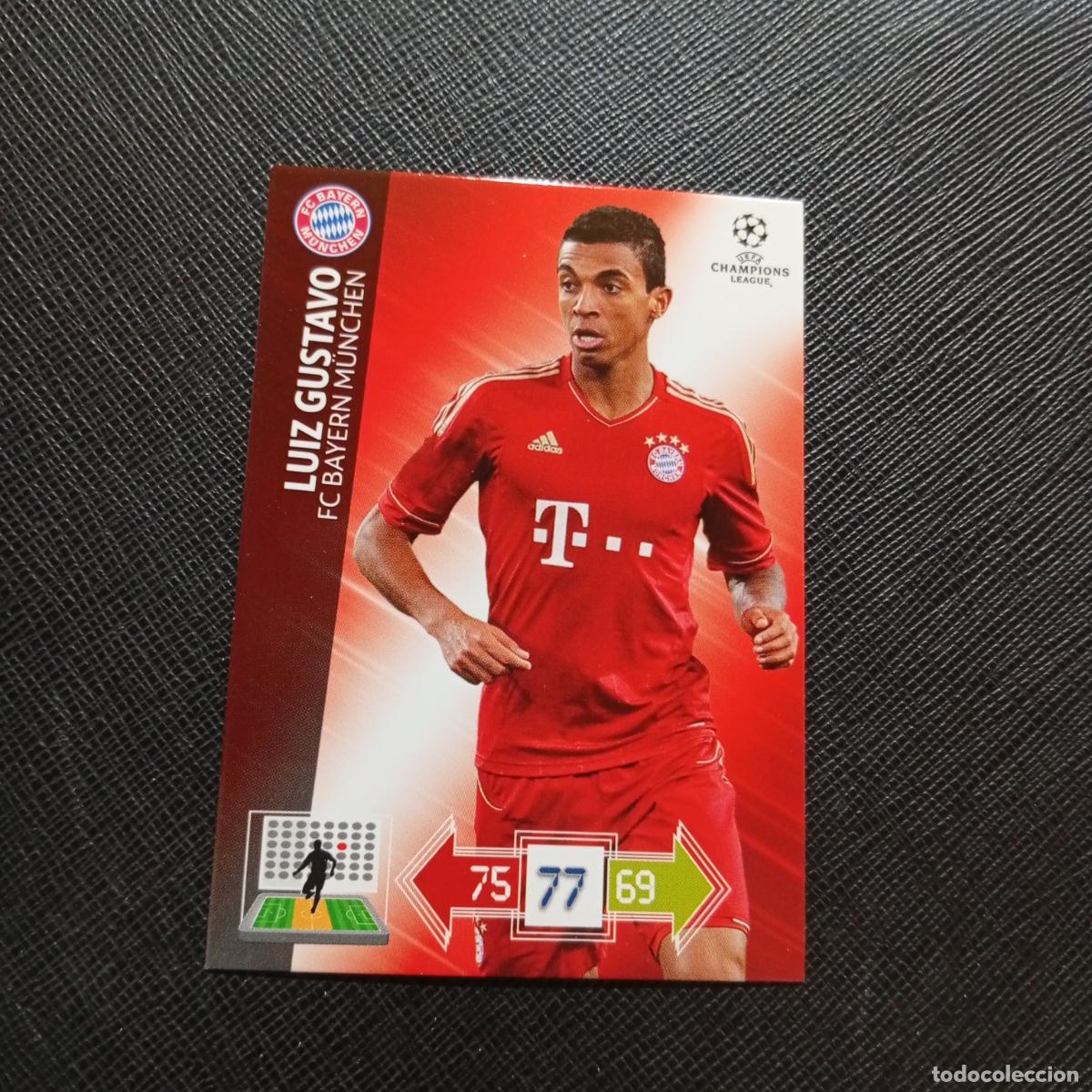 Cromos de f&uacute;tbol: LUIZ GUSTAVO BAYERN MUNICH ADRENALYN CHAMPIONS LEAGUE 2012 2013 FUTBOL 12 13 - A210 PG388