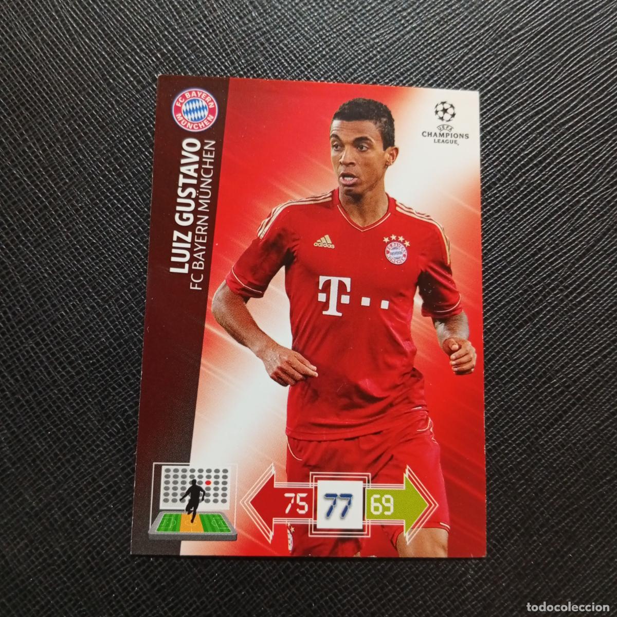 Cromos de f&uacute;tbol: LUIZ GUSTAVO BAYERN MUNICH ADRENALYN CHAMPIONS LEAGUE 2012 2013 FUTBOL 12 13 - A210 PG397
