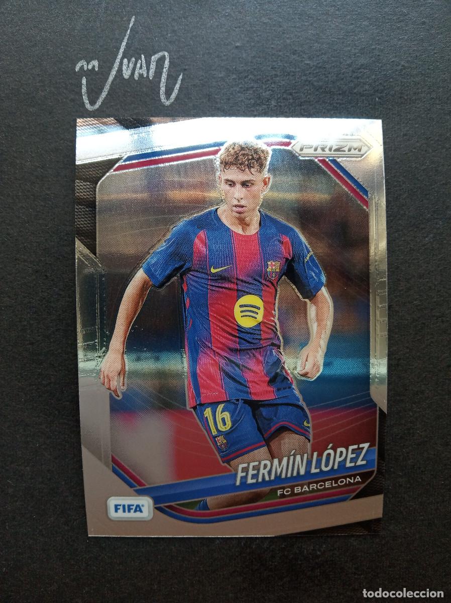 Figurine di Calcio: N&ordm; 252 FERMIN LOPEZ FC BARCELONA ESPA&Ntilde;A ⚽ PANINI &reg; PRIZM FIFA CLUB MUNDIAL 2025 2026 25 26 NUEVO