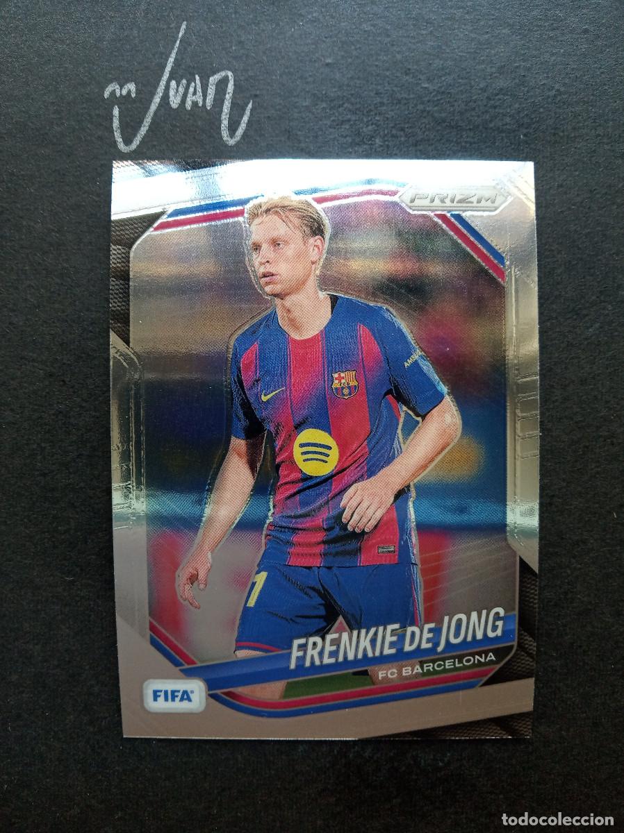 Cromos de f&uacute;tbol: N&ordm; 253 FRENKIE DE JONG BARCELONA NETHERLANDS⚽ PANINI&reg; PRIZM FIFA CLUB MUNDIAL 2025 2026 25 26 NUEVO
