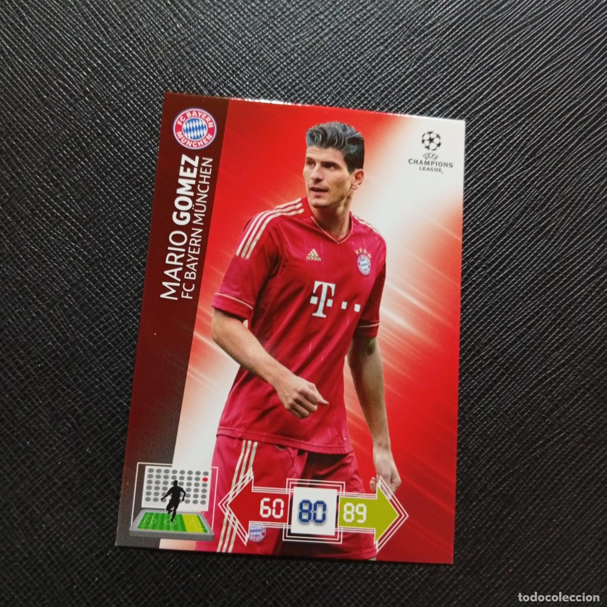 Cromos de f&uacute;tbol: MARIO GOMEZ BAYERN MUNICH ADRENALYN CHAMPIONS LEAGUE 2012 2013 FUTBOL 12 13 - A210 PG388