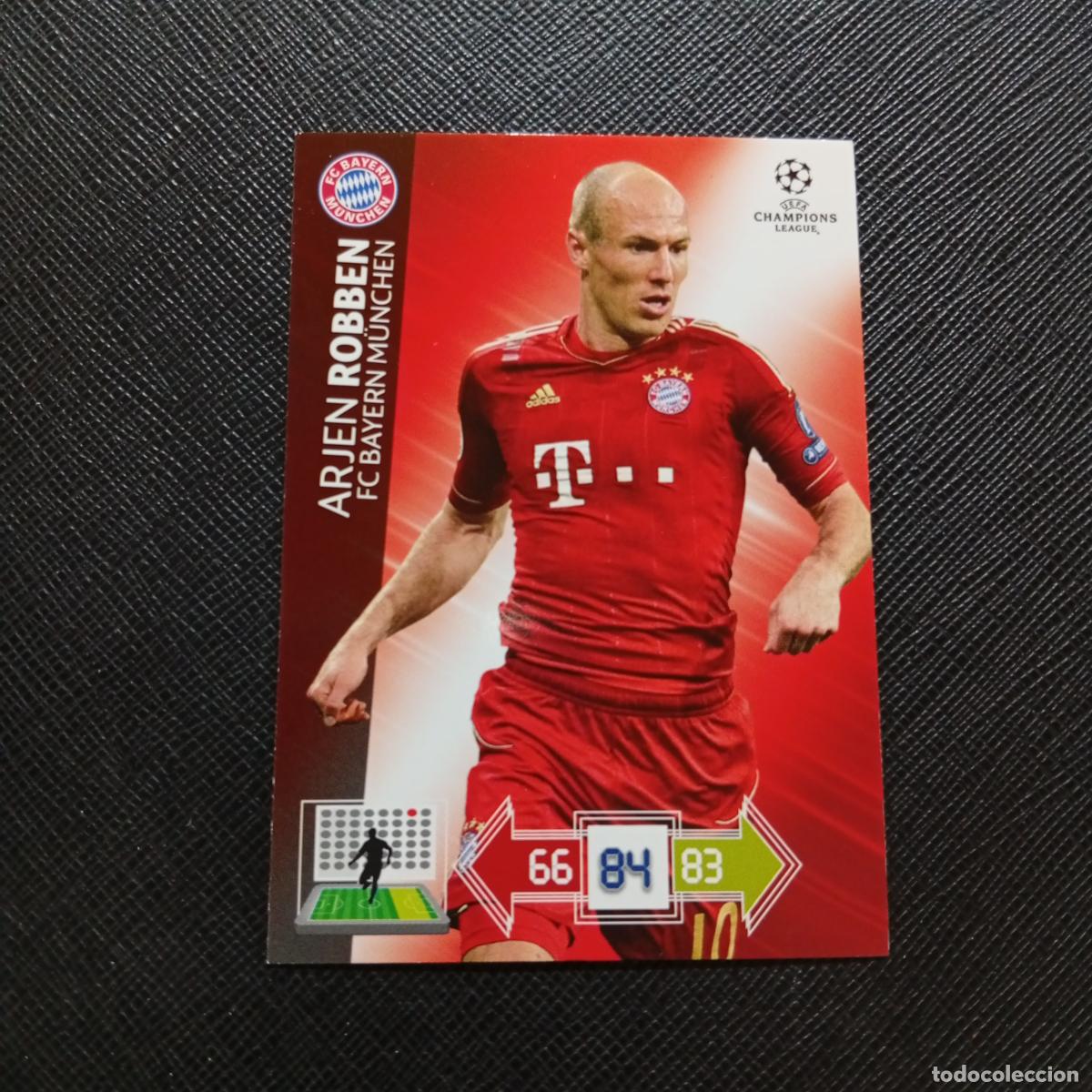 Cromos de Futebol: ROBBEN BAYERN MUNICH ADRENALYN CHAMPIONS LEAGUE 2012 2013 FUTBOL 12 13 - A210 PG397